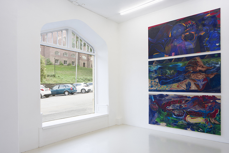 3. Alice Visentin, Subacqueo, installation view.