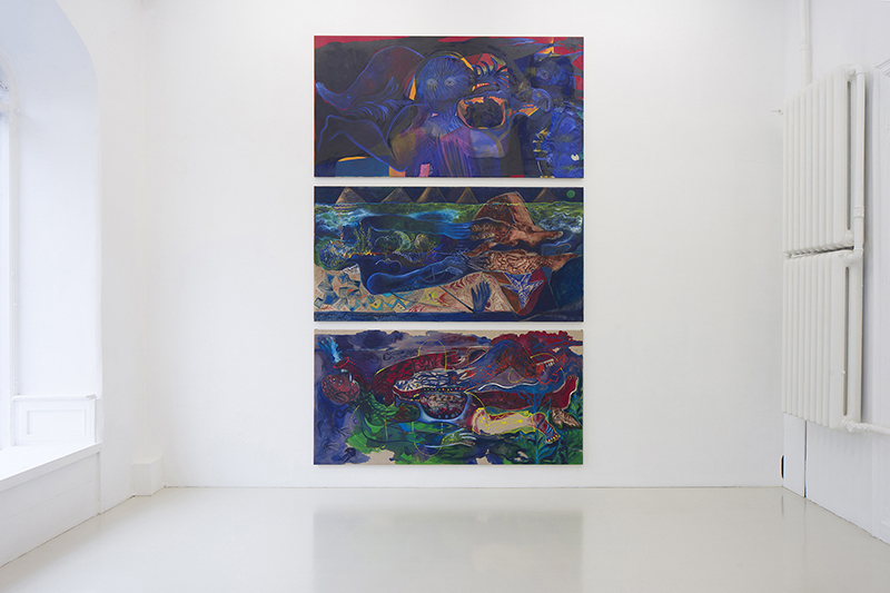 4. Alice Visentin, Subacqueo, installation view.