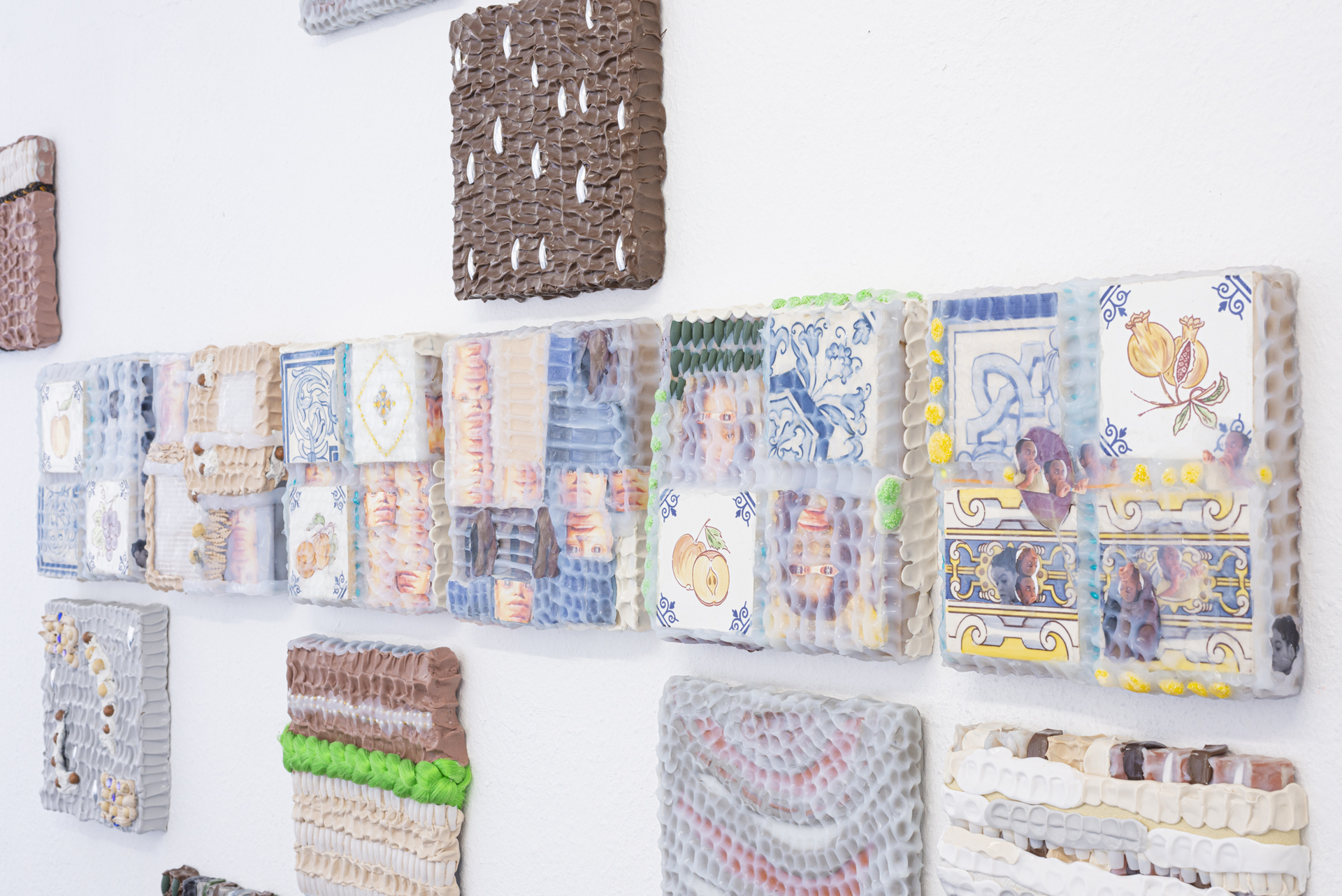 Theresa Weber, Cosmic Momento, 2021, installation view (detail)