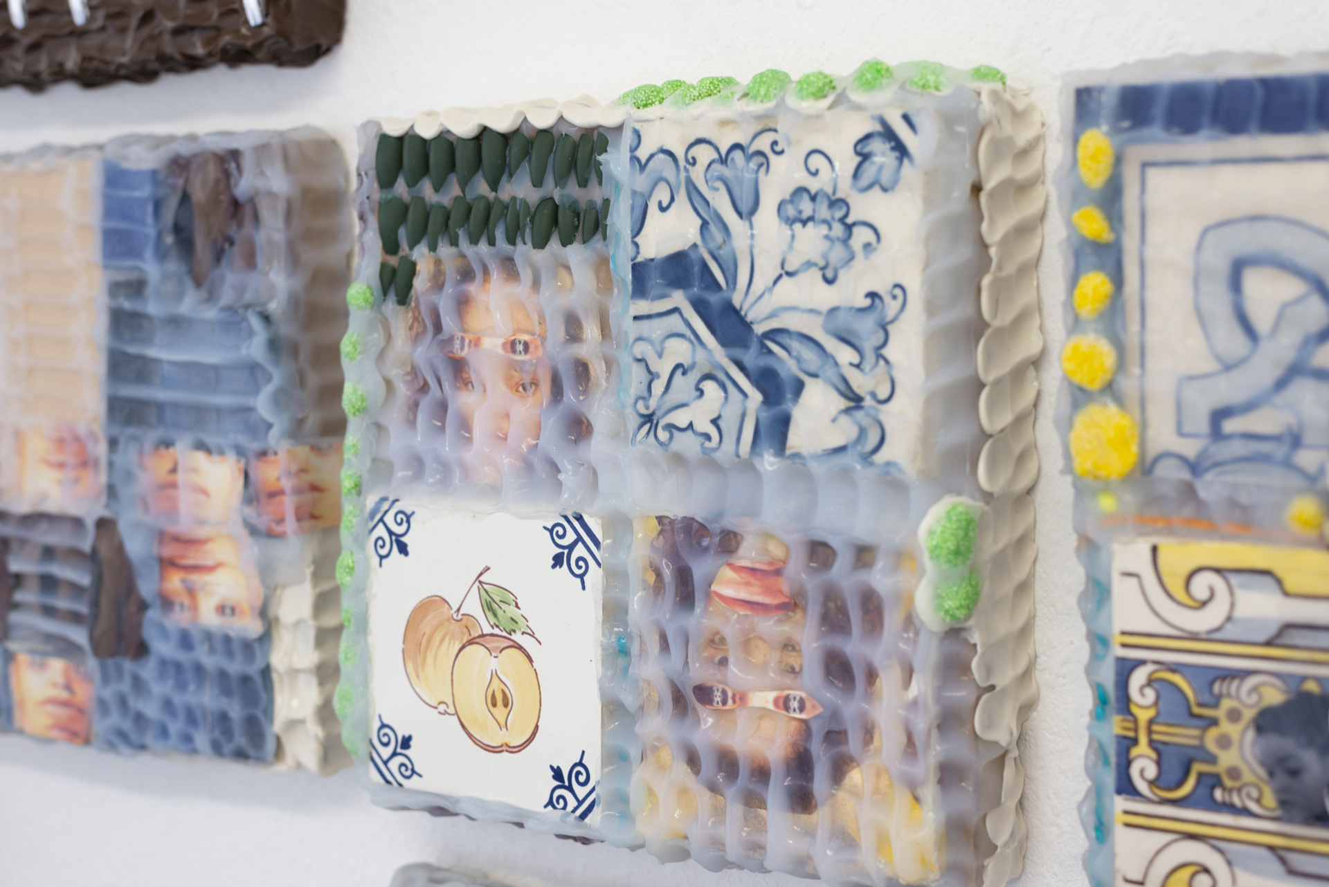 Theresa Weber, Cosmic Momento, 2021, installation view (detail)