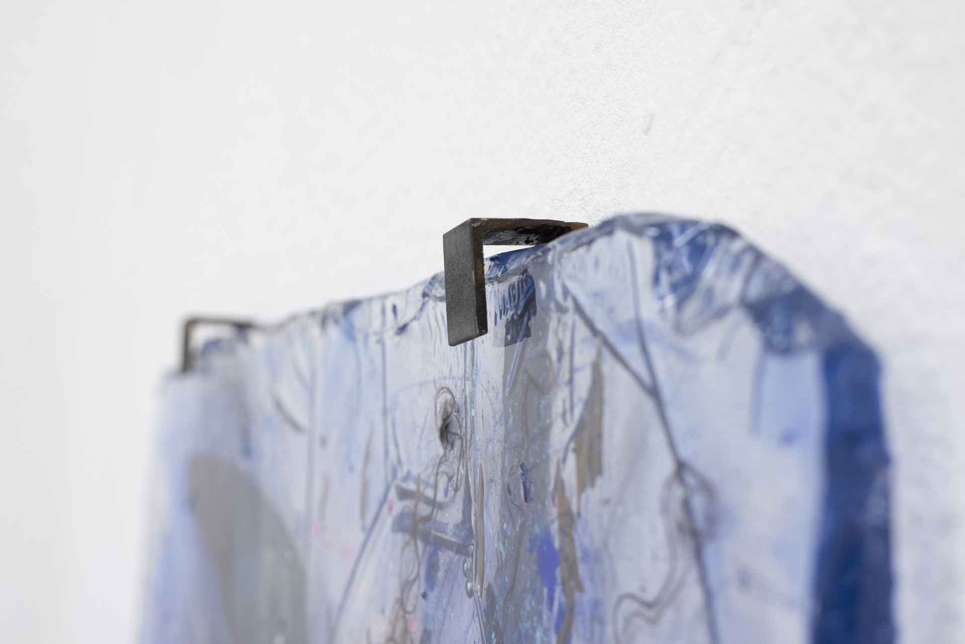 Theresa Weber, Cosmic Momento Blue (detail), 2021