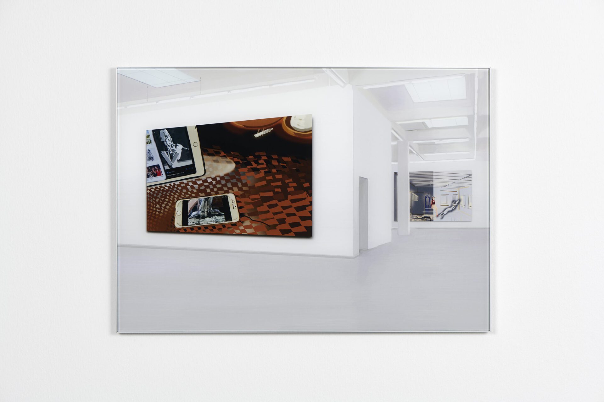 Magdalena und der große Kunstverein (@02_BKV), 2021, Fine Art Print on Hahnemühle PhotoRag 305g, non-reflective museum glass, aluminium