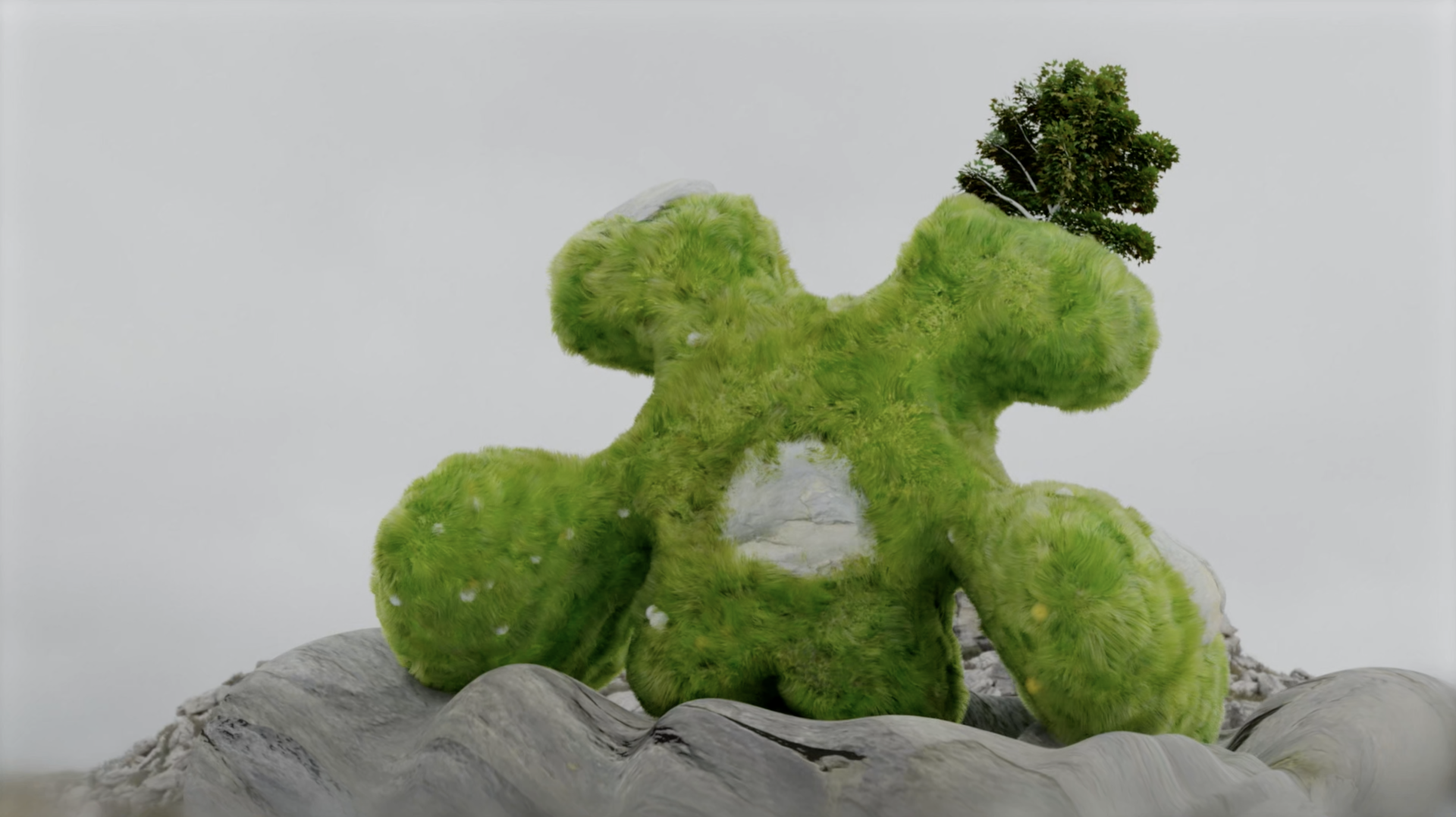 Linus Berg, All Systems Go!, 2021, Projection, Video still
