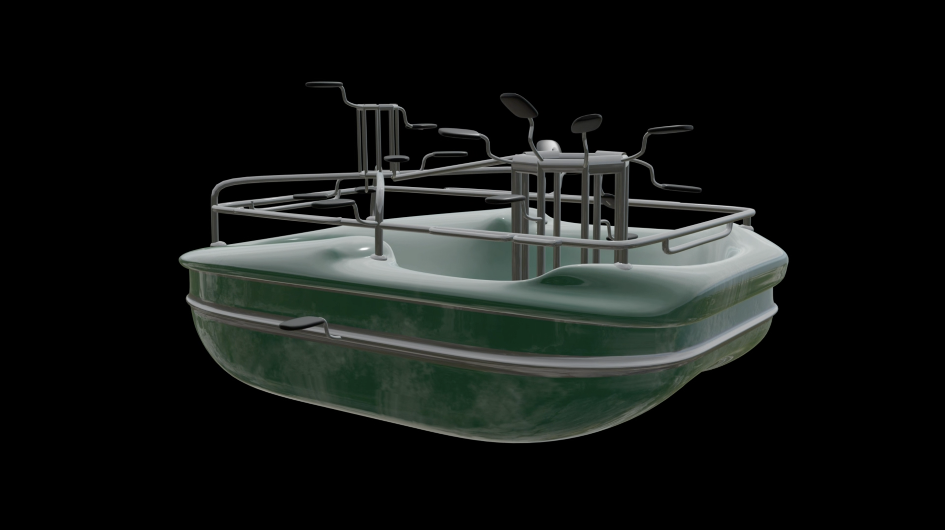 Linus Berg, Pedal Boats, 2021, Video still
