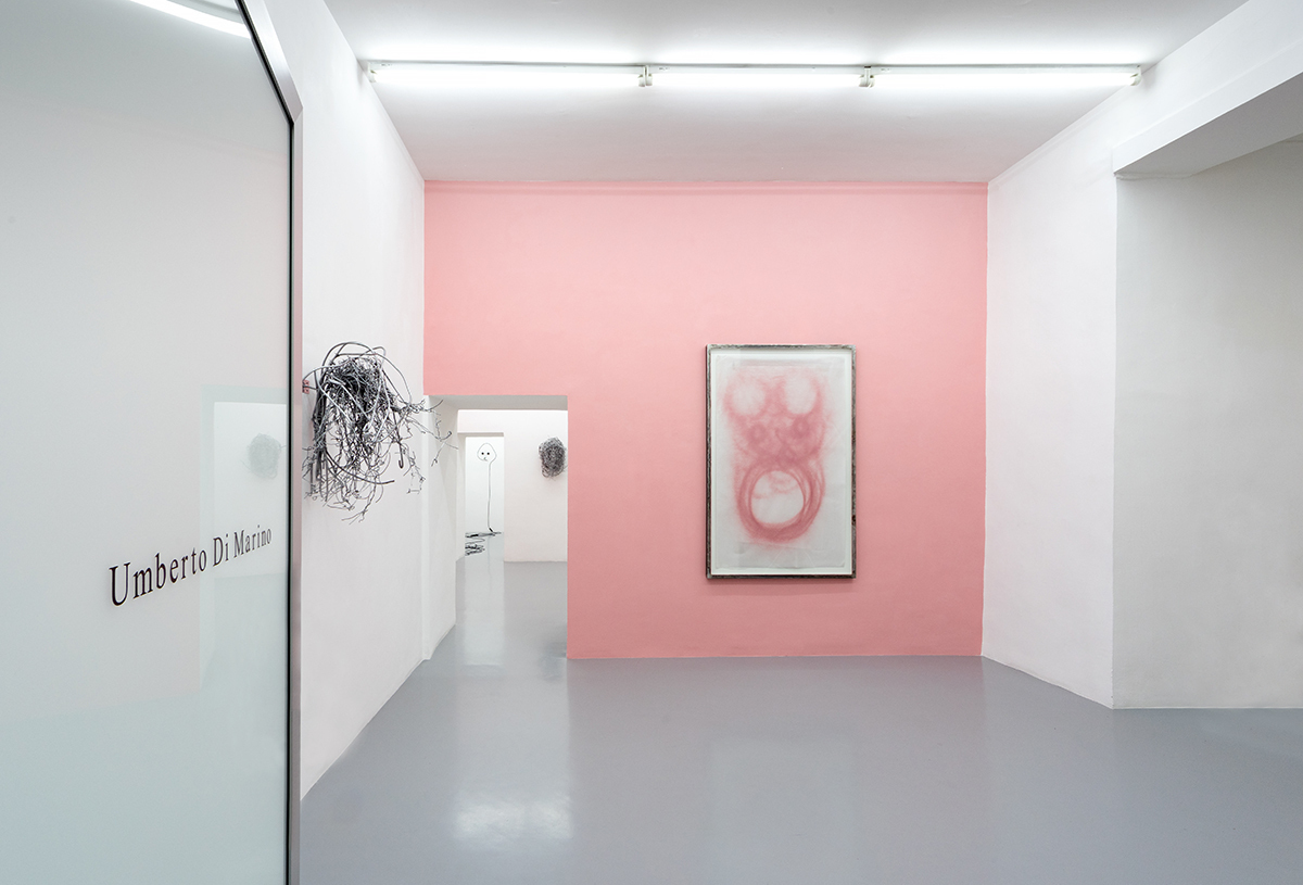 Alberto Tadiello, Chlamydomonas Nivalis, exhibition view at Umberto Di Marino Gallery, Napoli, Italy