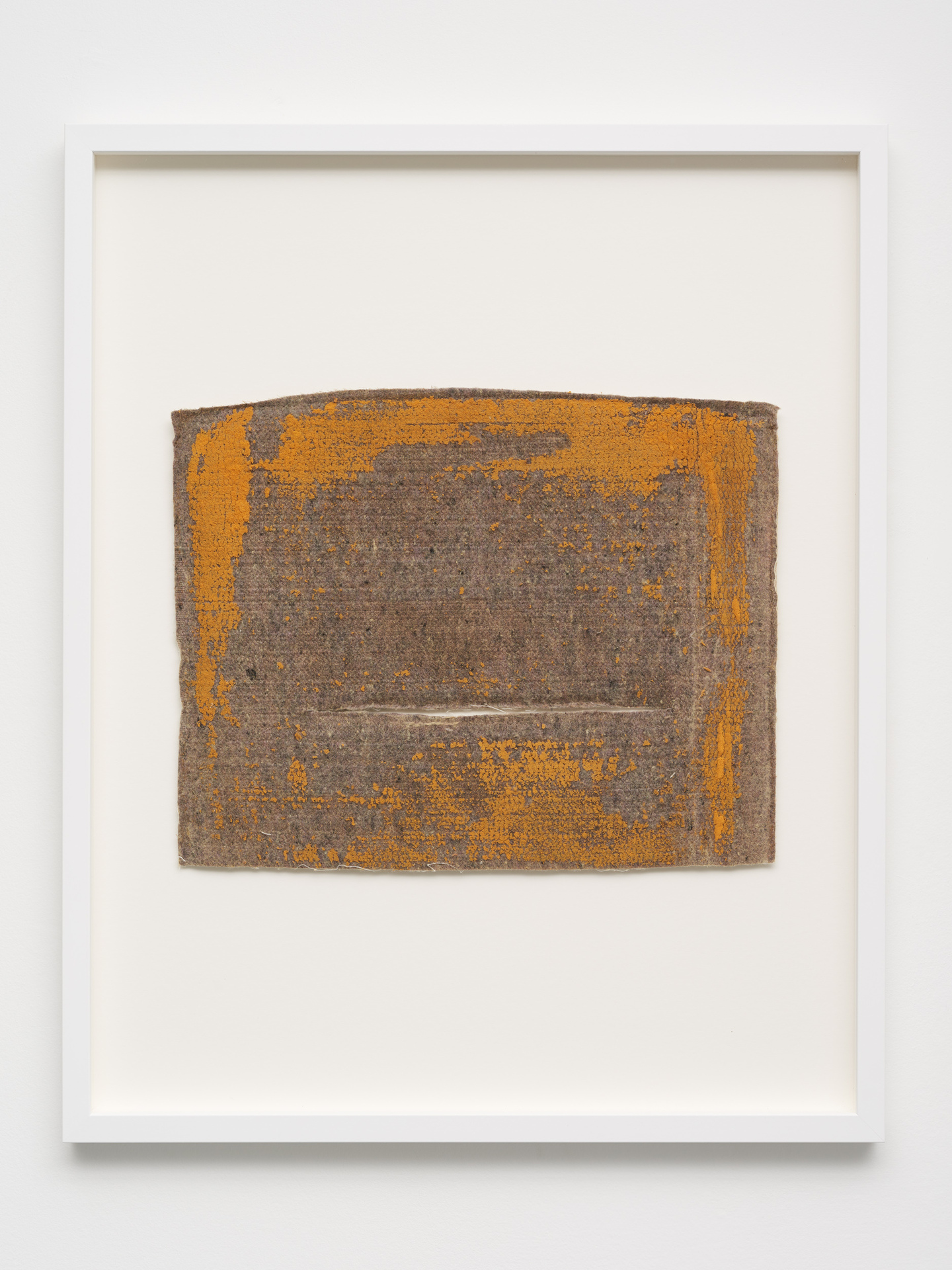 Rhea Dillon, Ffaeces I, 2021, Polyester backing and foam, Framed 59 x 73 cm / Unframed 45 x 34 cm