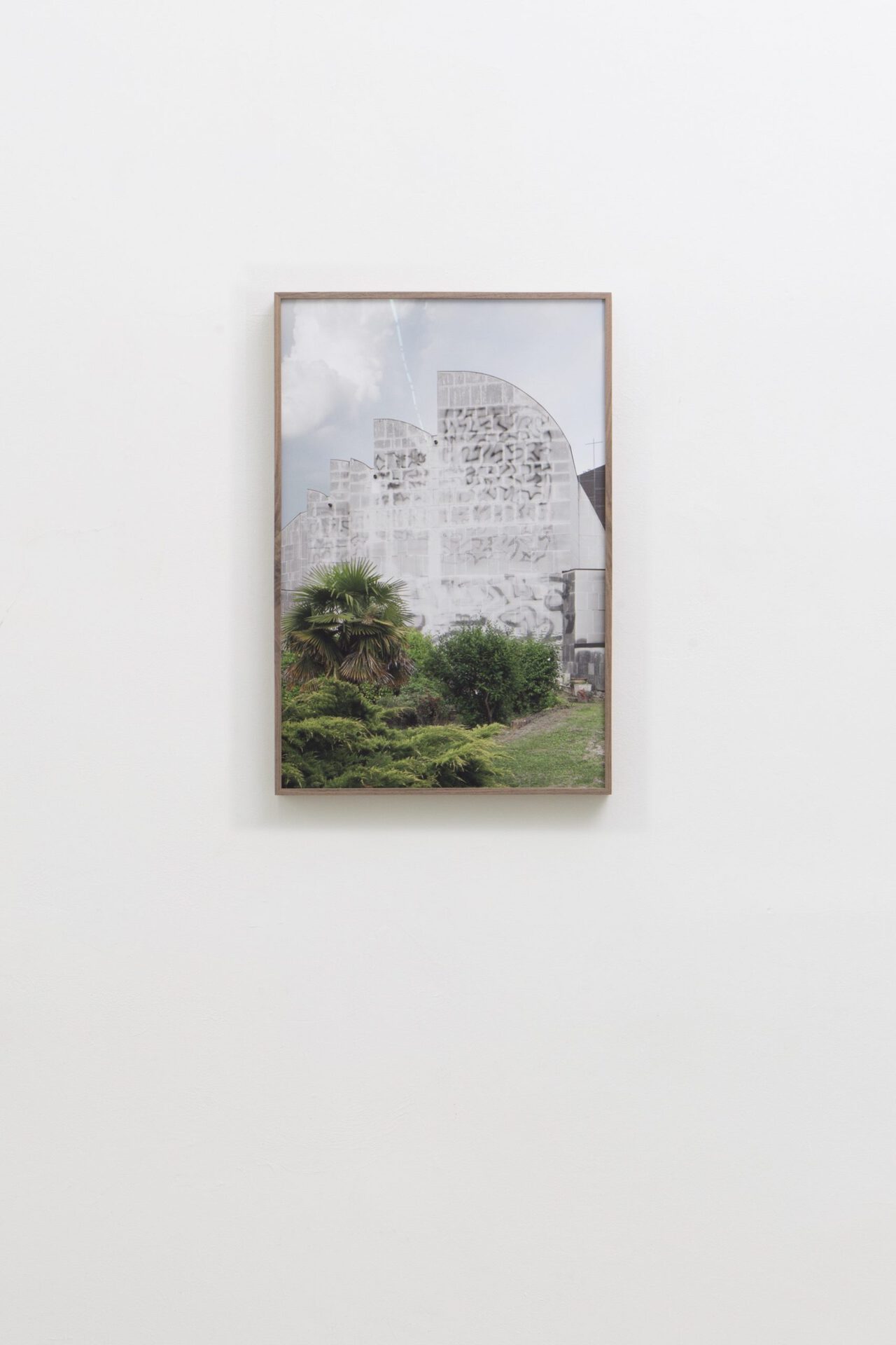 21. Pietro Agostoni, Biagio Palmieri, Chiesa di S. Maria Assunta di Riola (BO) feat Samy Boudol, print on cotton paper, 50 × 75 cm, 2021. Photo by Gabriele Abbruzzese.