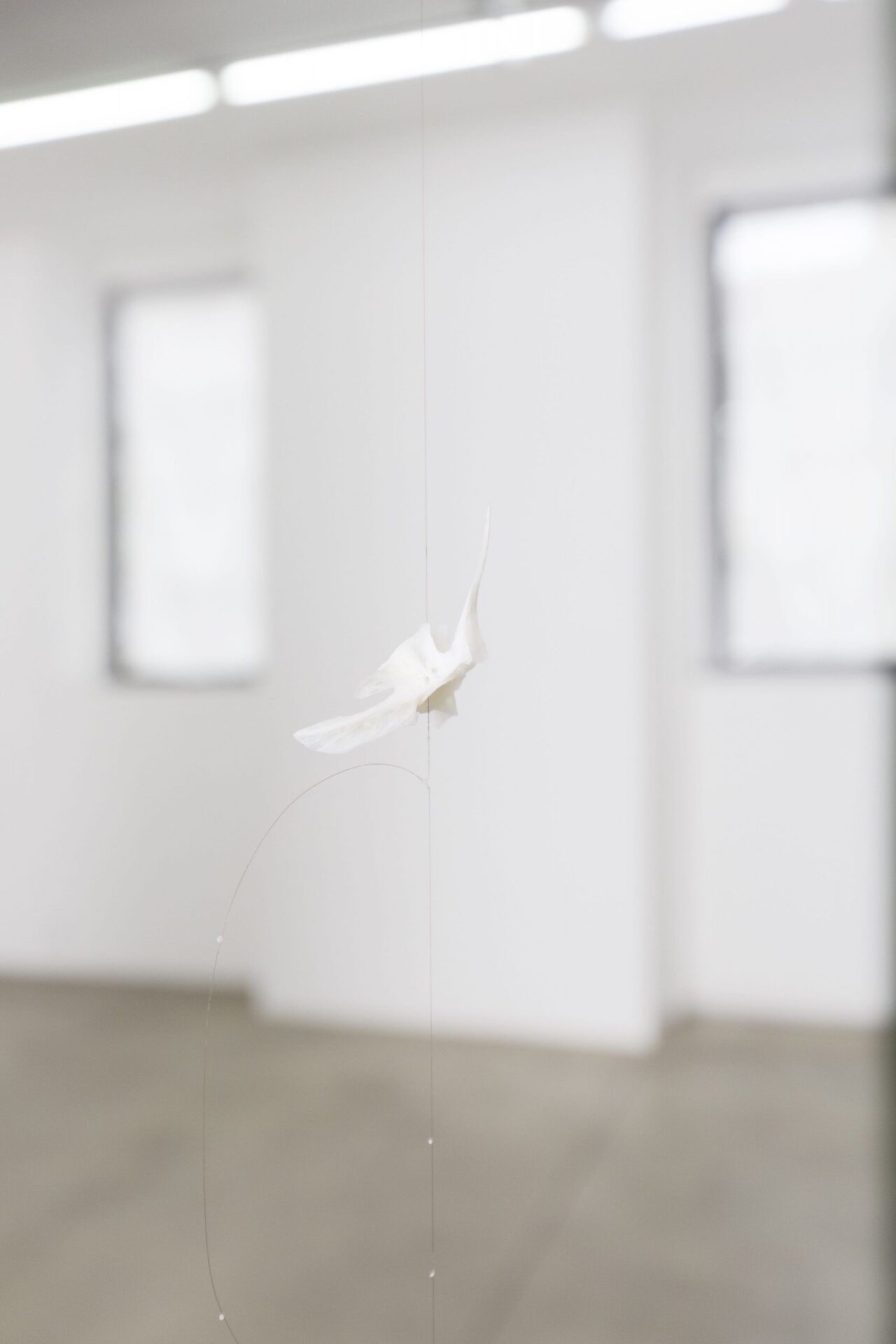 9. Pietro Agostoni, The Crucifixion of Banana-Bats, detail, 2021. Photo by Gabriele Abbruzzese.