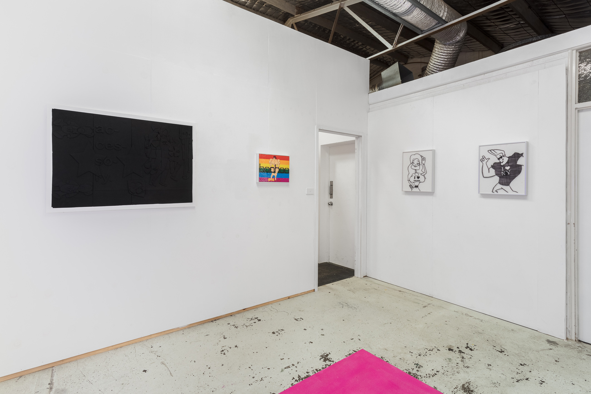 'Bitch Biscuit', Installation view 2