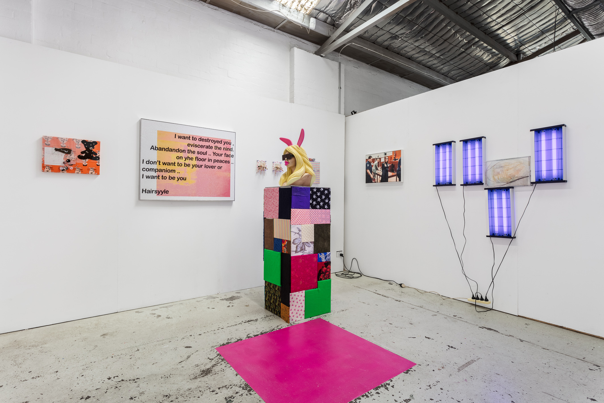 'Bitch Biscuit', Installation view