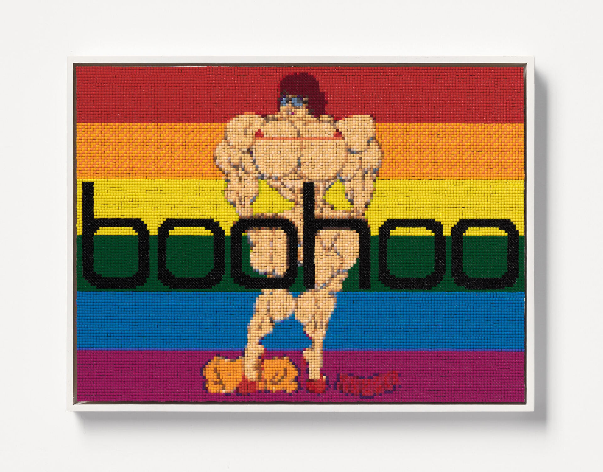 Victoria Todorov & Spencer Lai boohoo (Velma), 2020-21 Resin and adhesive on board, 30 x 40cm