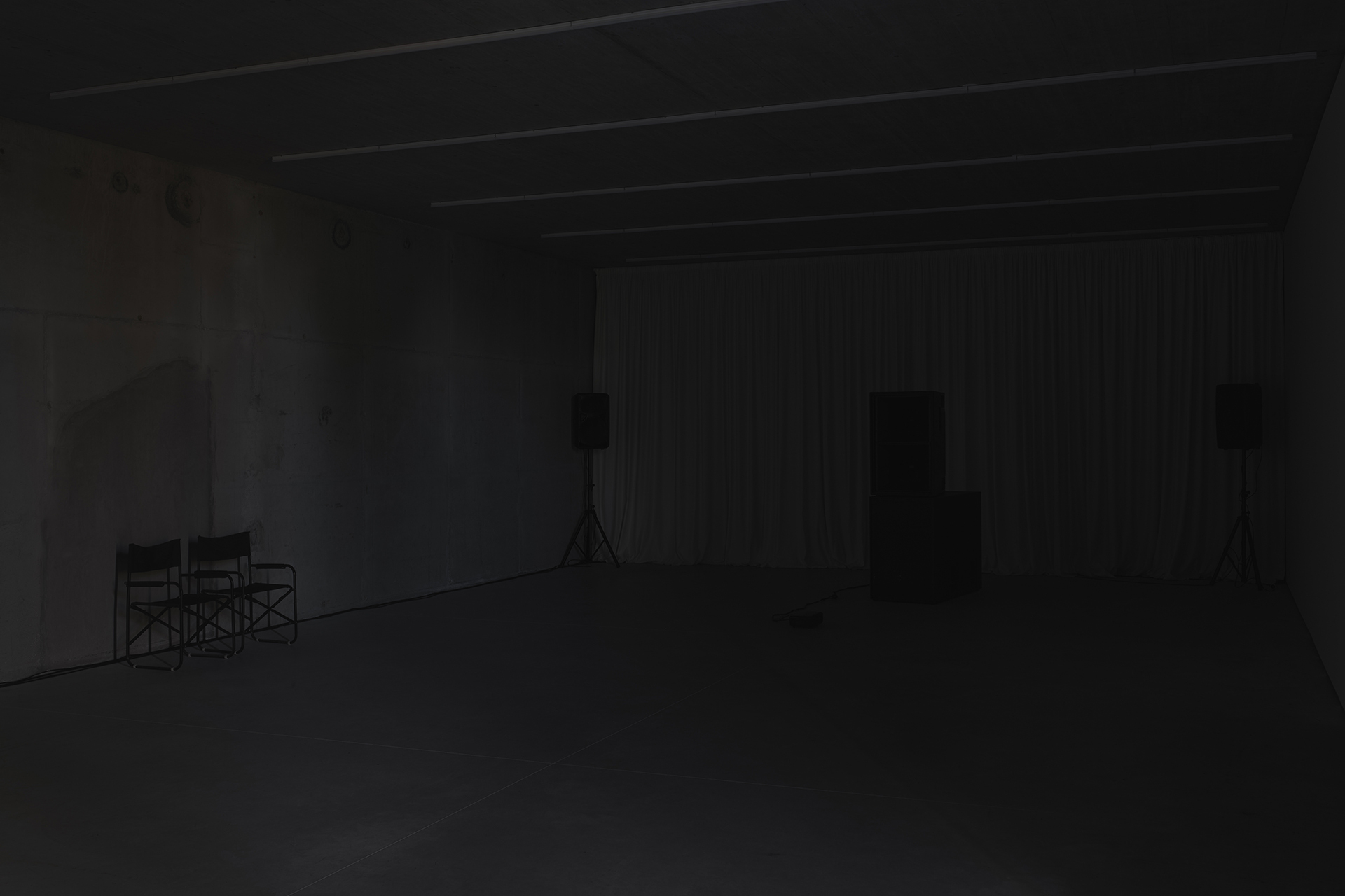 Blistering Tongues, curated by Caterina Avataneo & Despoina Tzanou, Installation view at GDS Warehouse