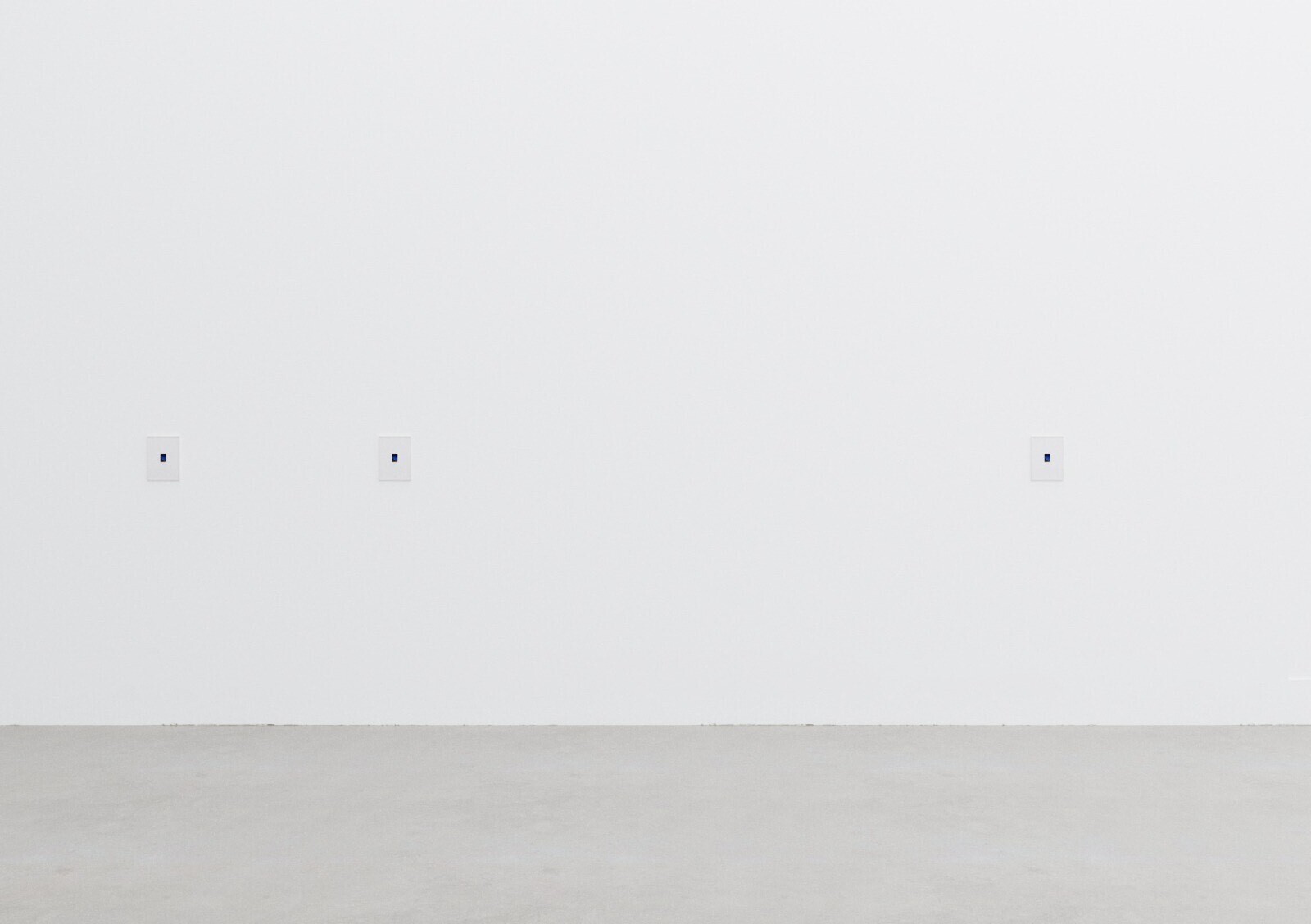 Antoine Duchenet, exhibition view, Instax series, 2020-21, Fujifilm Instax Mini, frames (10 x 13 inches)