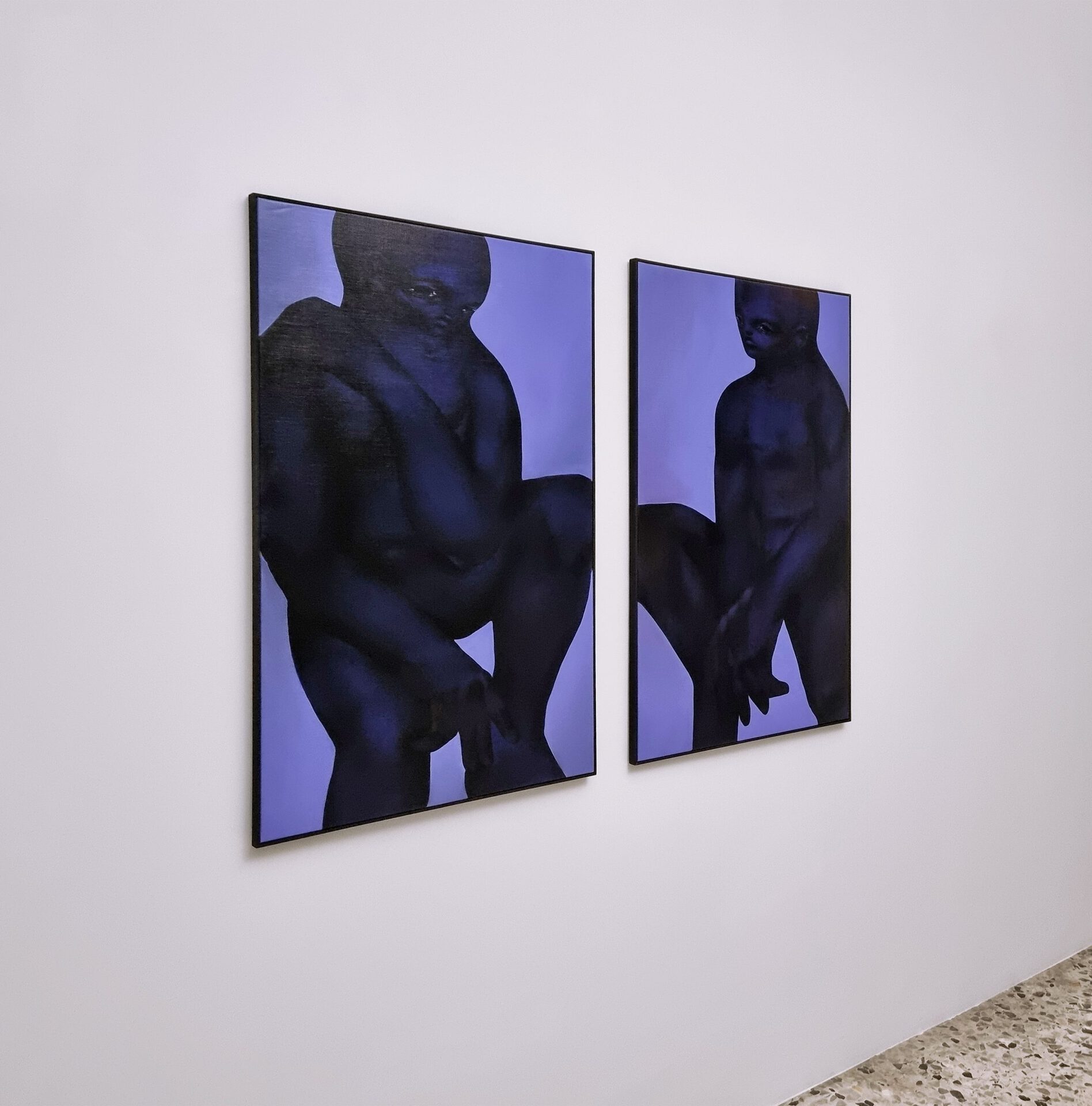 Théo Viardin, Afin de nous reconstituer - Part 1 (left) and 2 (right), 2021