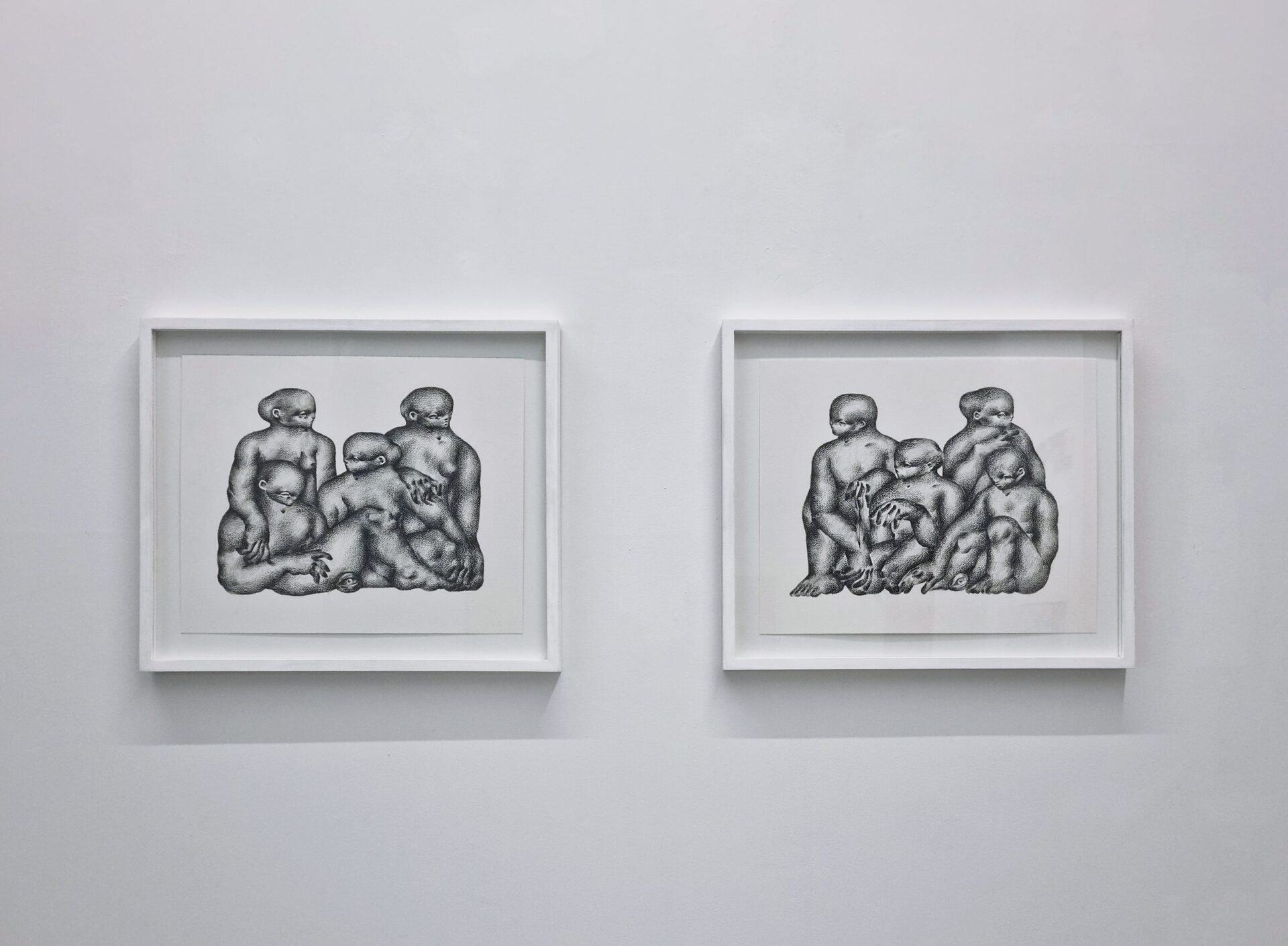Théo Viardin, Study on Paper - Part 2 (left) and 3 (right), 2021