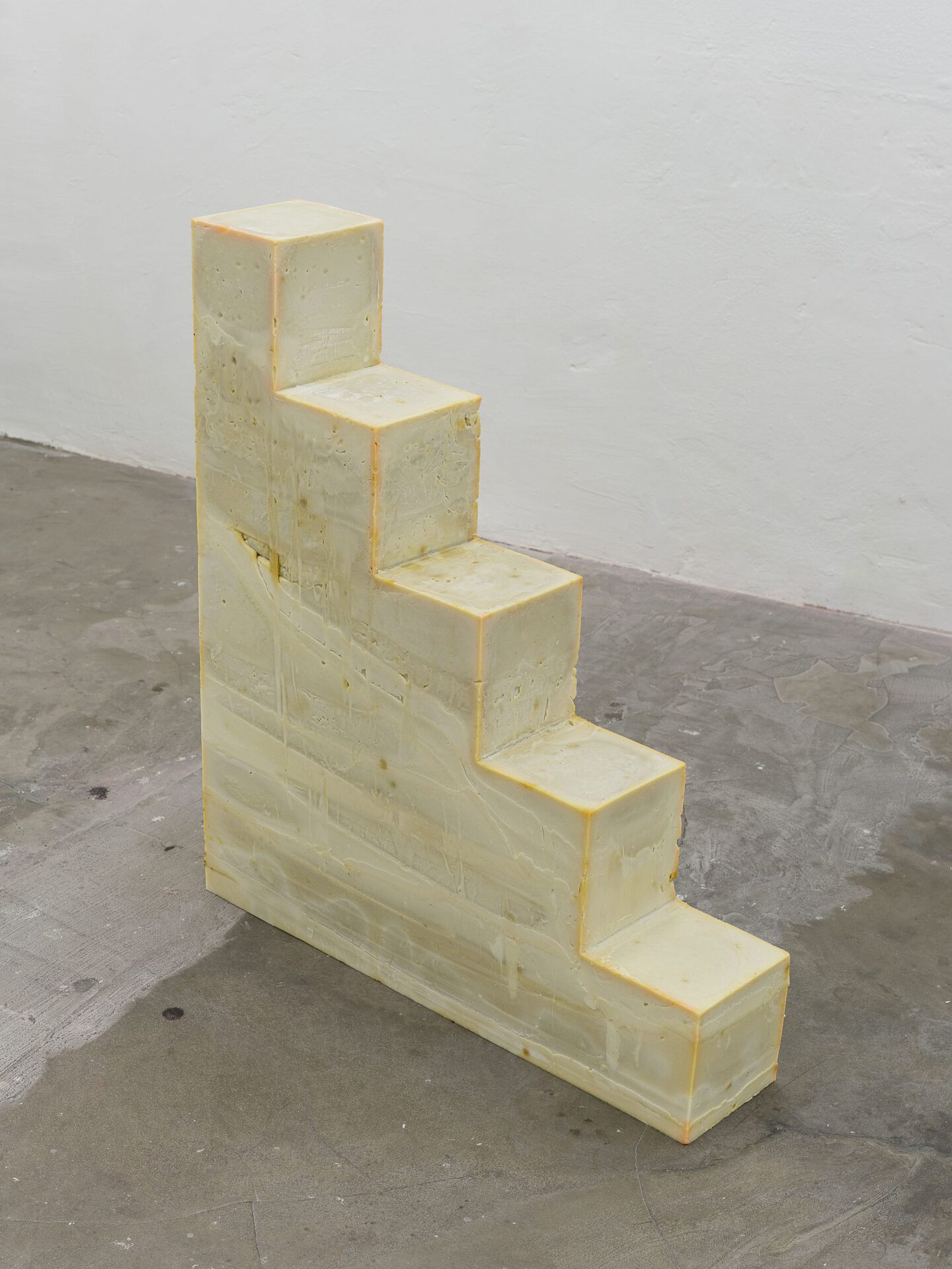 Leonie Nagel Slippery Stairs (Excerpt), 2021 Seife, 90 x 80 x 20 cm