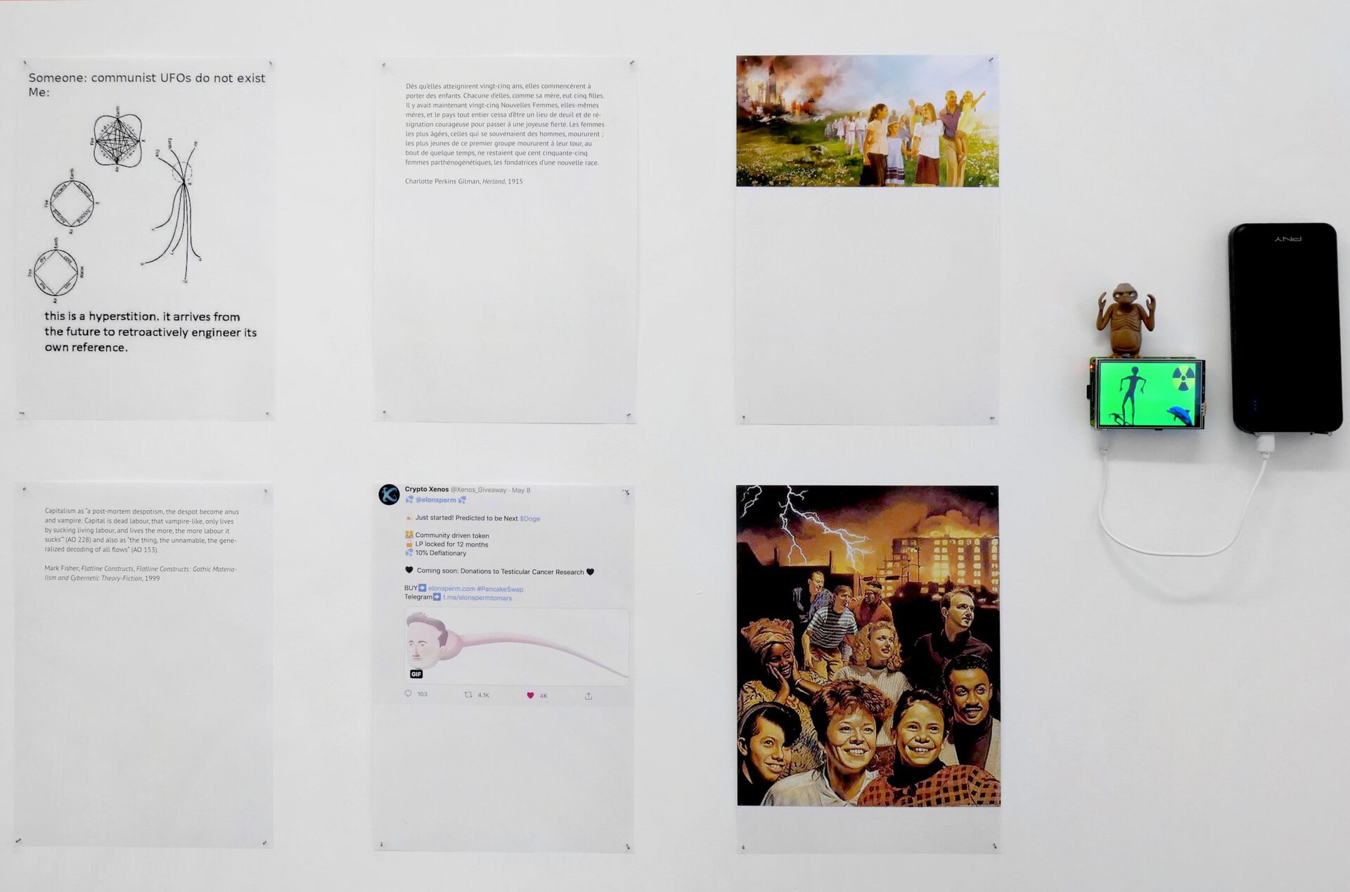 l4bouche, Collapsed future wall, detail