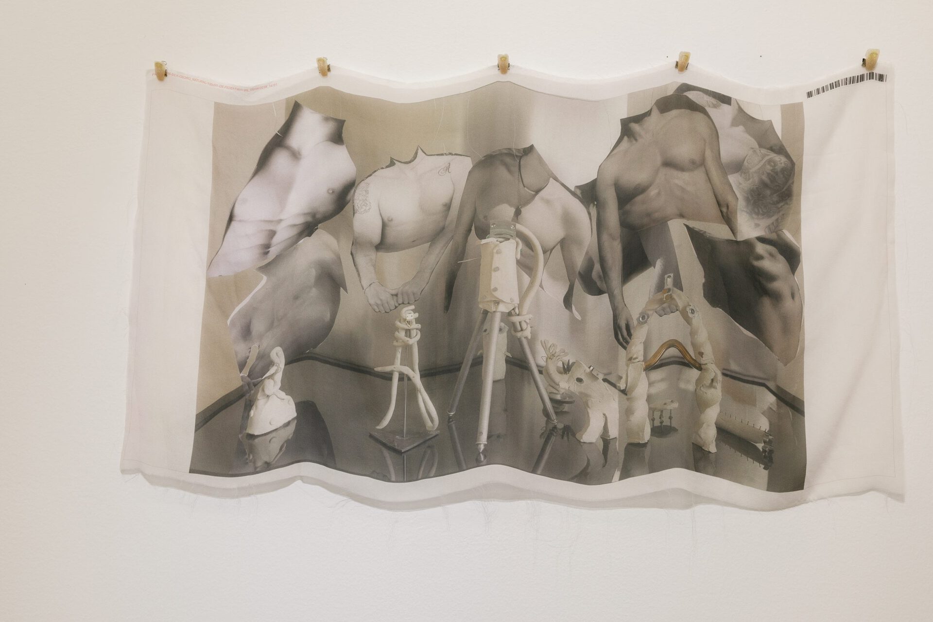 Keti Kapanadze You stay 100 x 60 cm Print on silk