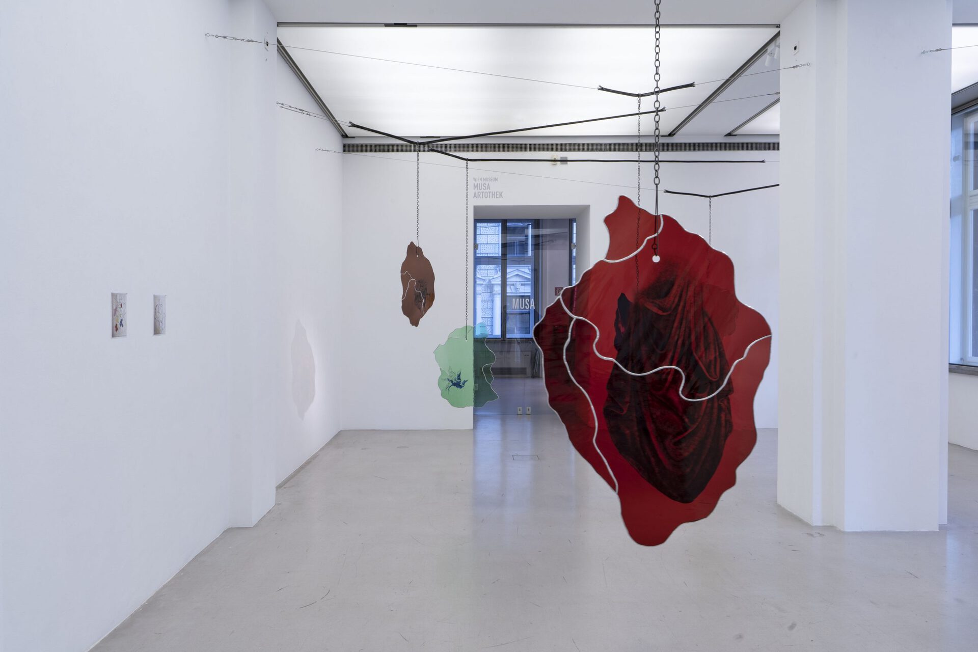 luuuuure, exhibition view, Thomas Hitchcock, Wien Museum MUSA, Vienna