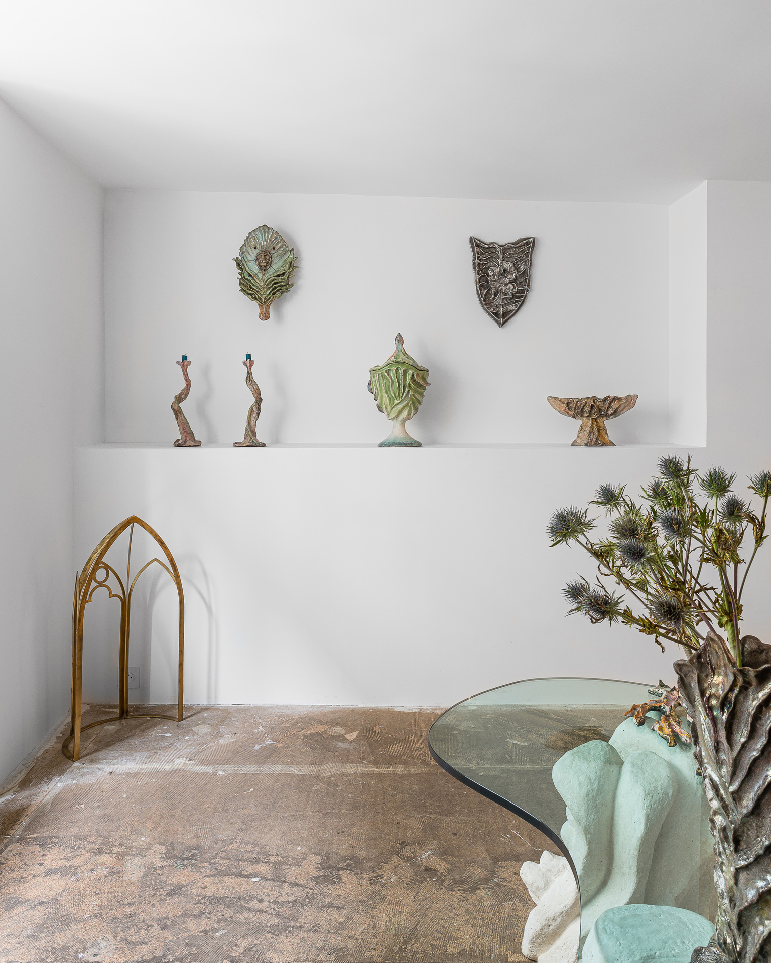 Exhibition view, Bella Hunt & Ddc and Southway Studio, Royal Fantasy, Sainte Anne Gallery, Paris, 2021