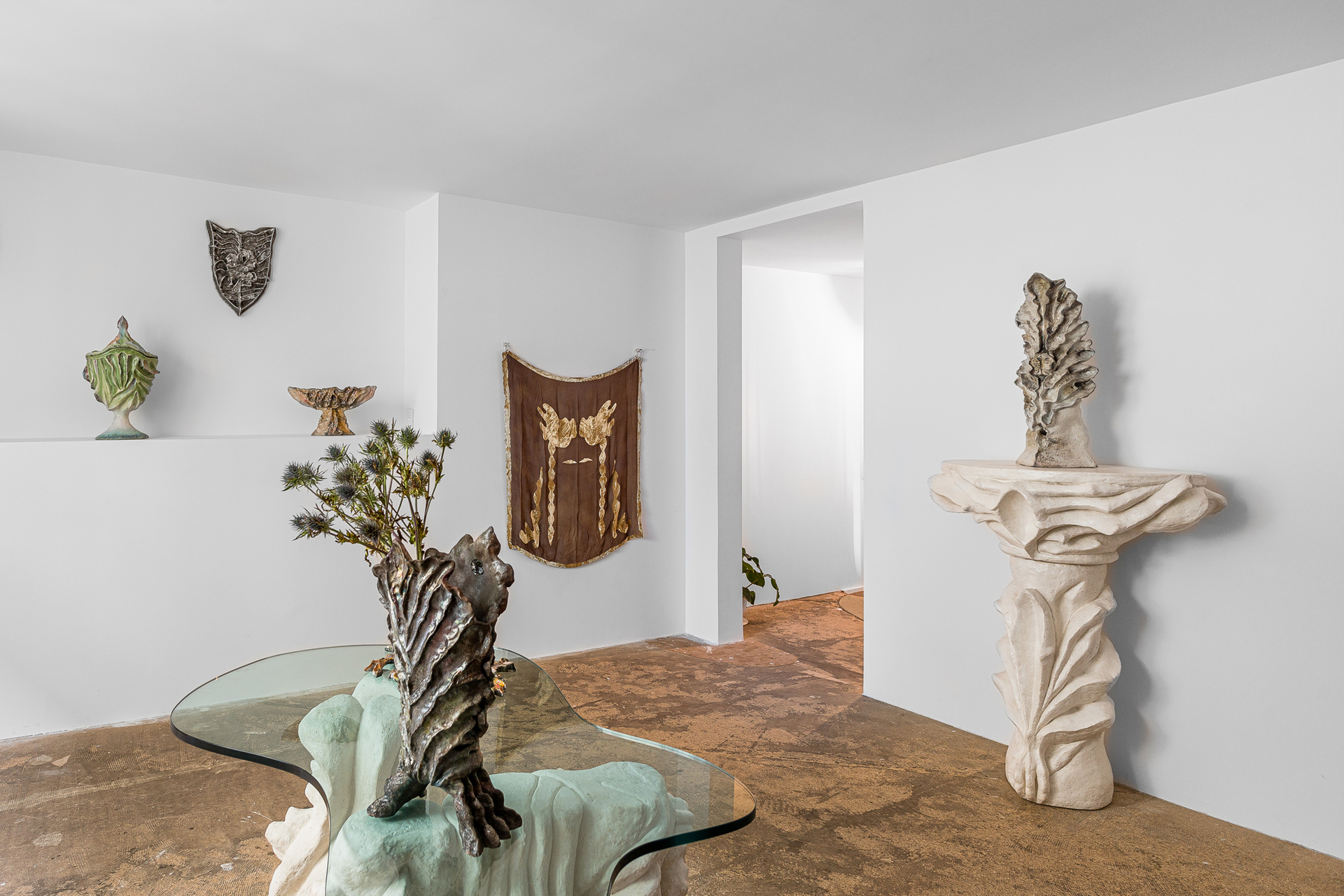 Exhibition view, Bella Hunt & Ddc and Southway Studio, Royal Fantasy, Sainte Anne Gallery, Paris, 2021