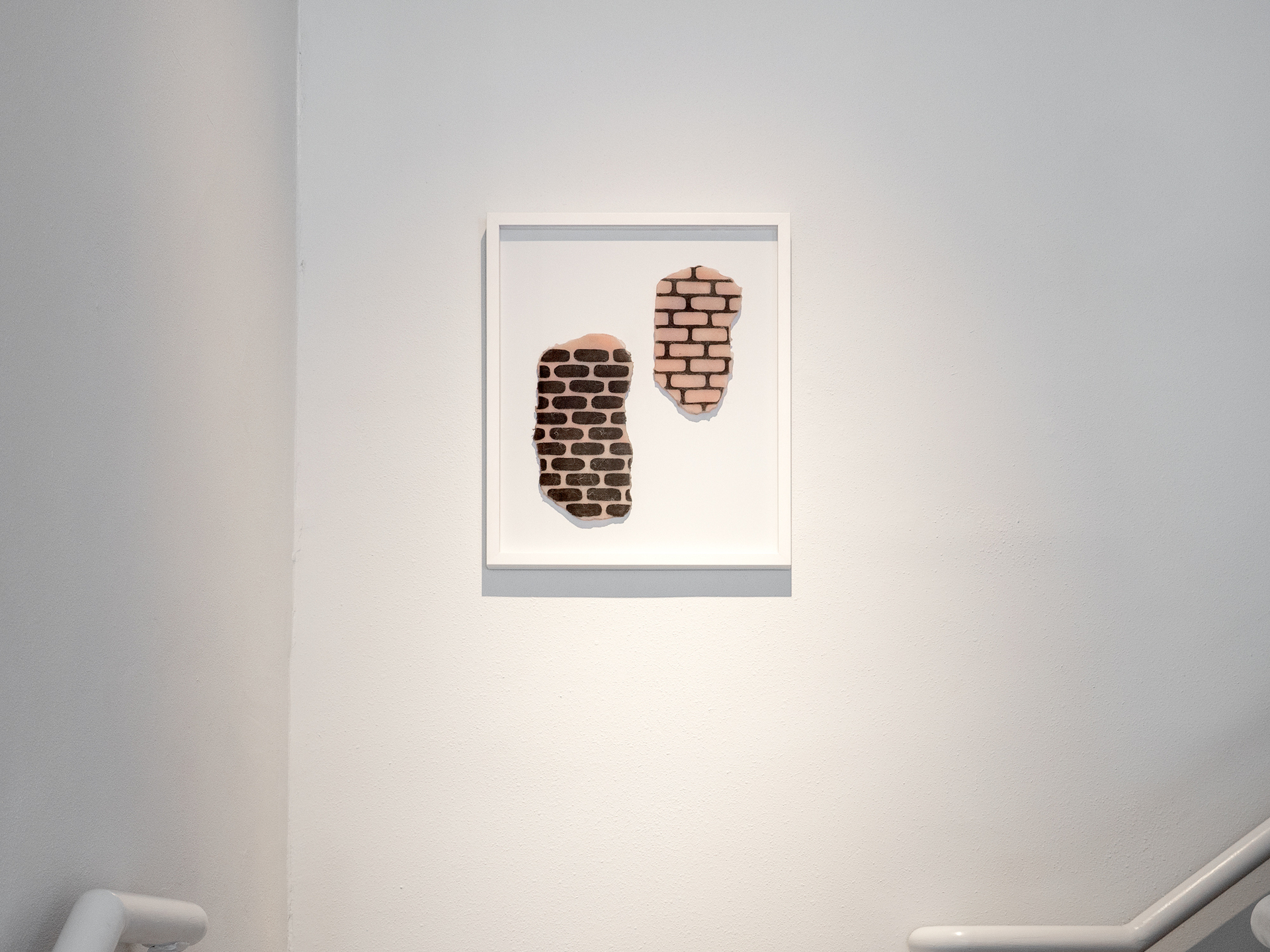 Untitled (01/06/2021), 2020; Tattoo on silicone rubber, synthetic hair; 20 x 17 inches