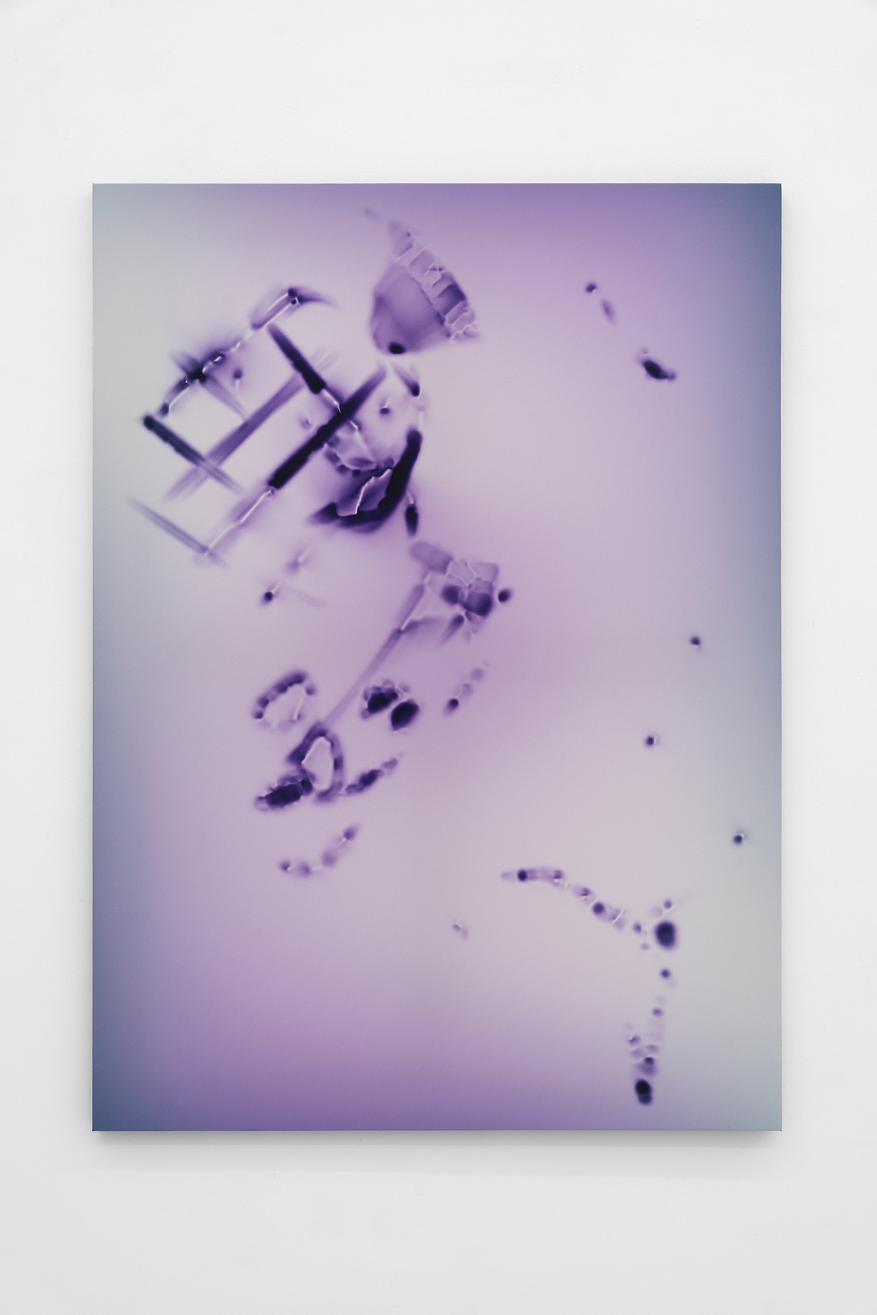 Wear and Tear (Pitchfork), 2021, dye-sublimation print on fabric, 110 x 80 cm