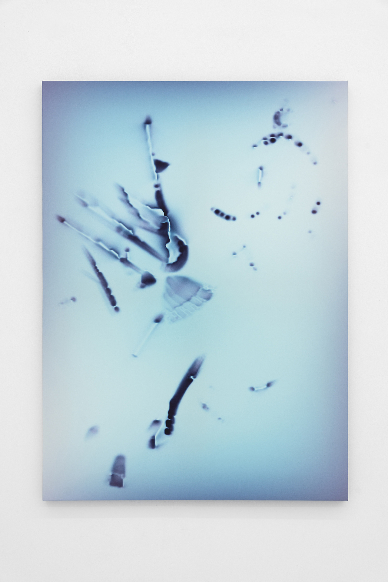 Wear and Tear (Pitchfork), 2021, dye-sublimation print on fabric, 110 x 80 cm