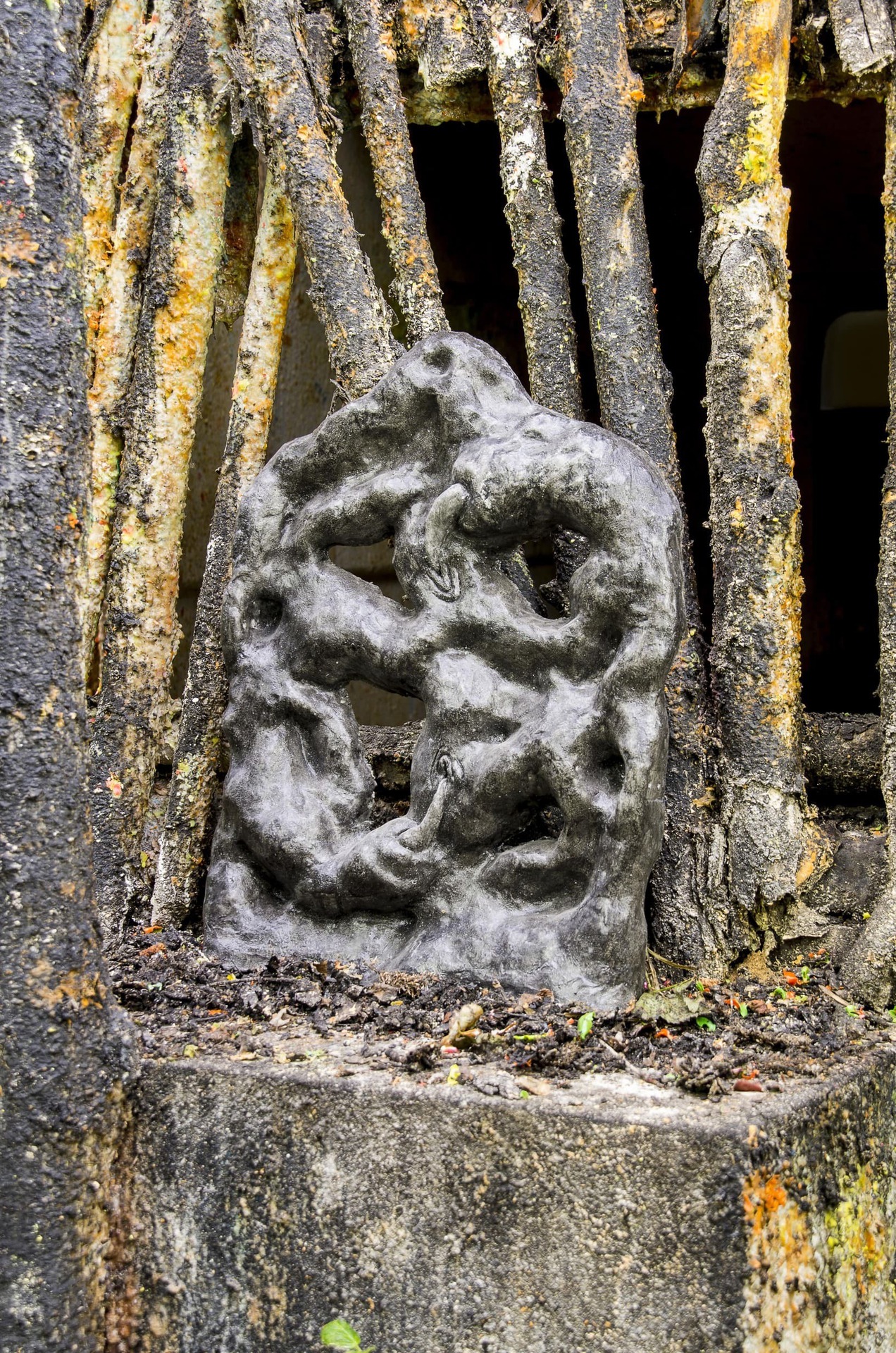 Morten Bjerre ‚House‘, Styrofoam, Concrete, Varnish, 2021