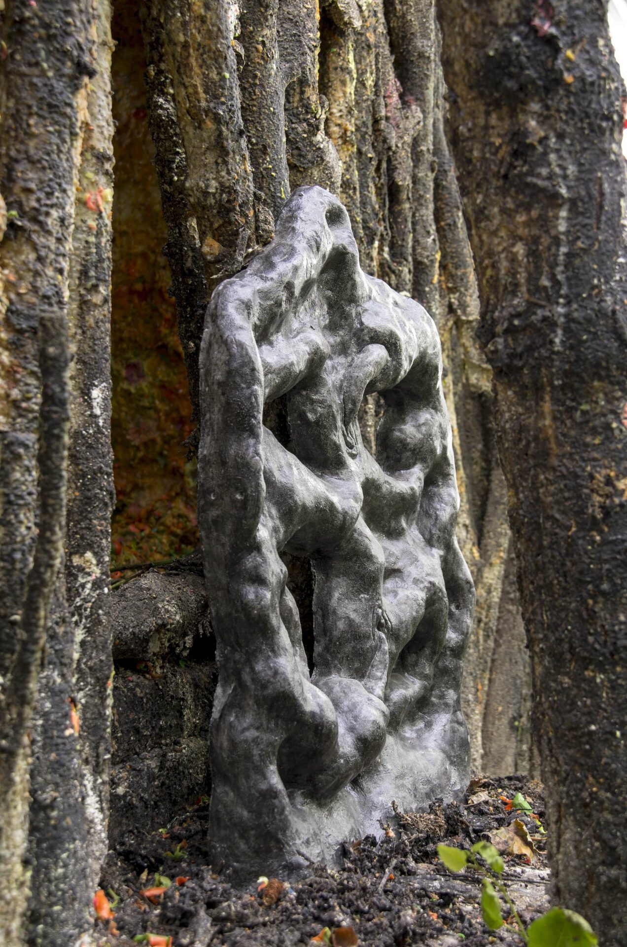 Morten Bjerre ‚House‘, Styrofoam, Concrete, Varnish, 2021