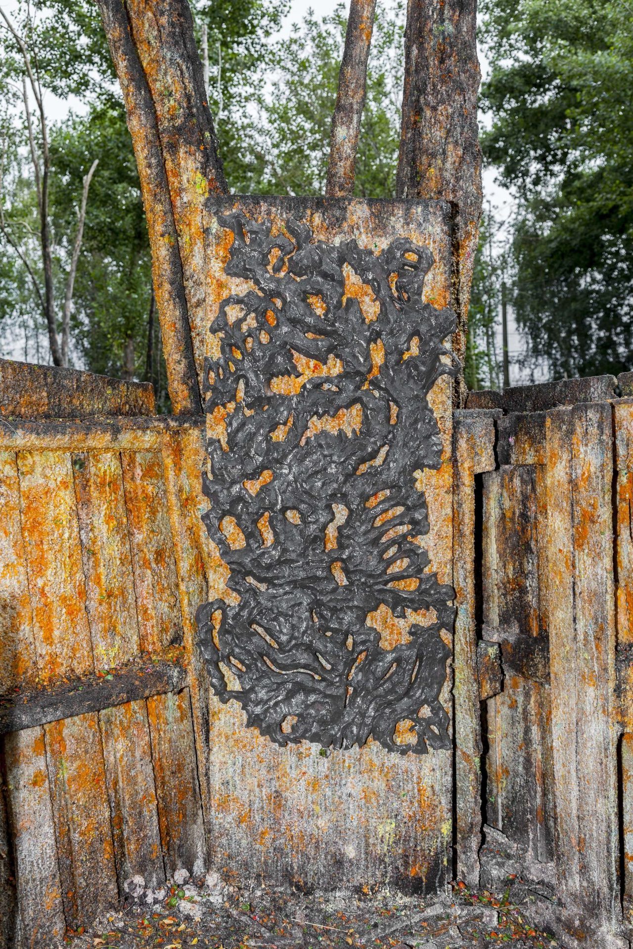 Malte Urban, ‚untitled‘, Clay, Resin, Polystyrol 120 x 60 cm, 2020
