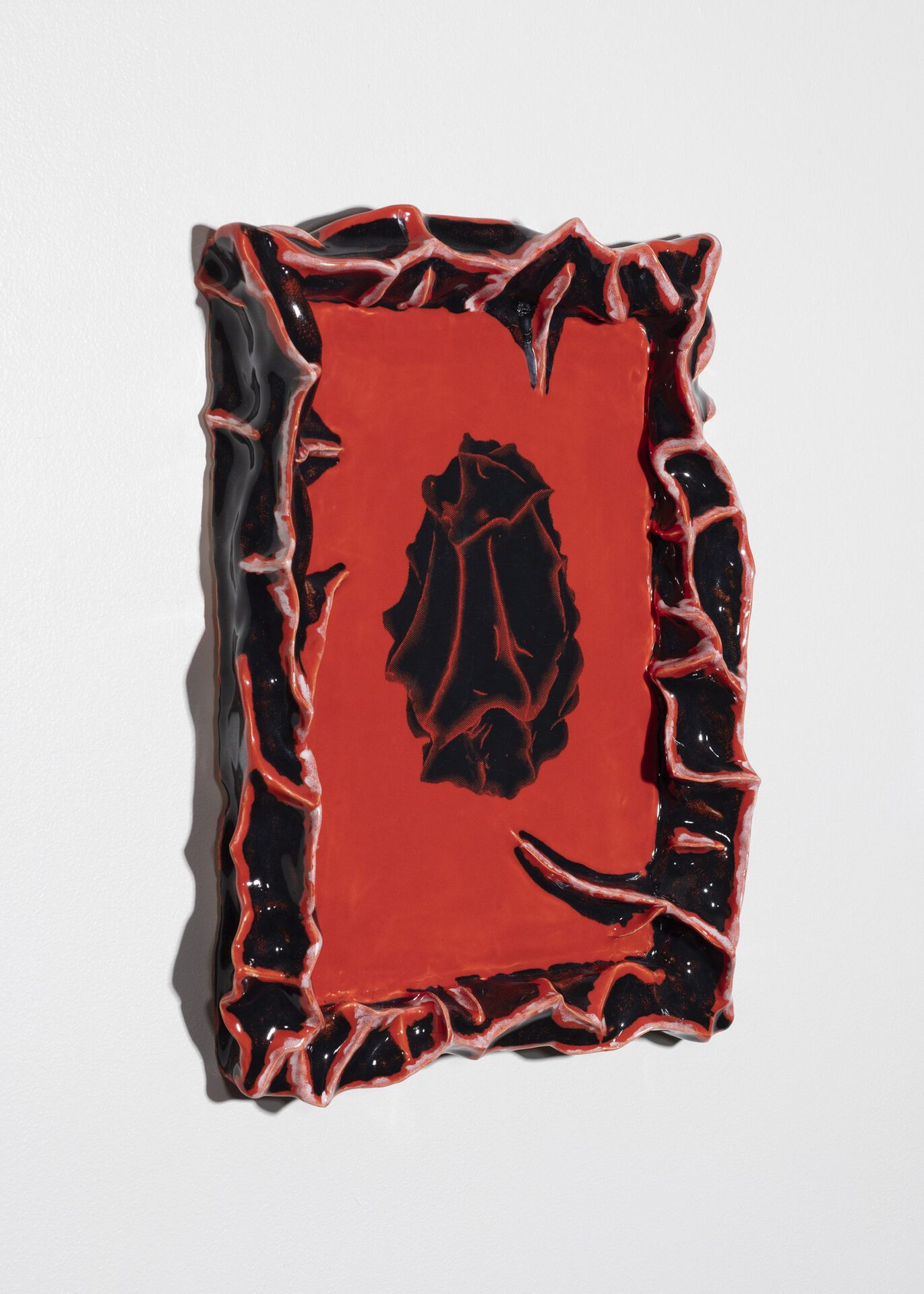 June Fischer, Reticulidia Halgerda, 2020, Silkscreen on porcelain, 21 x 29.7 cm