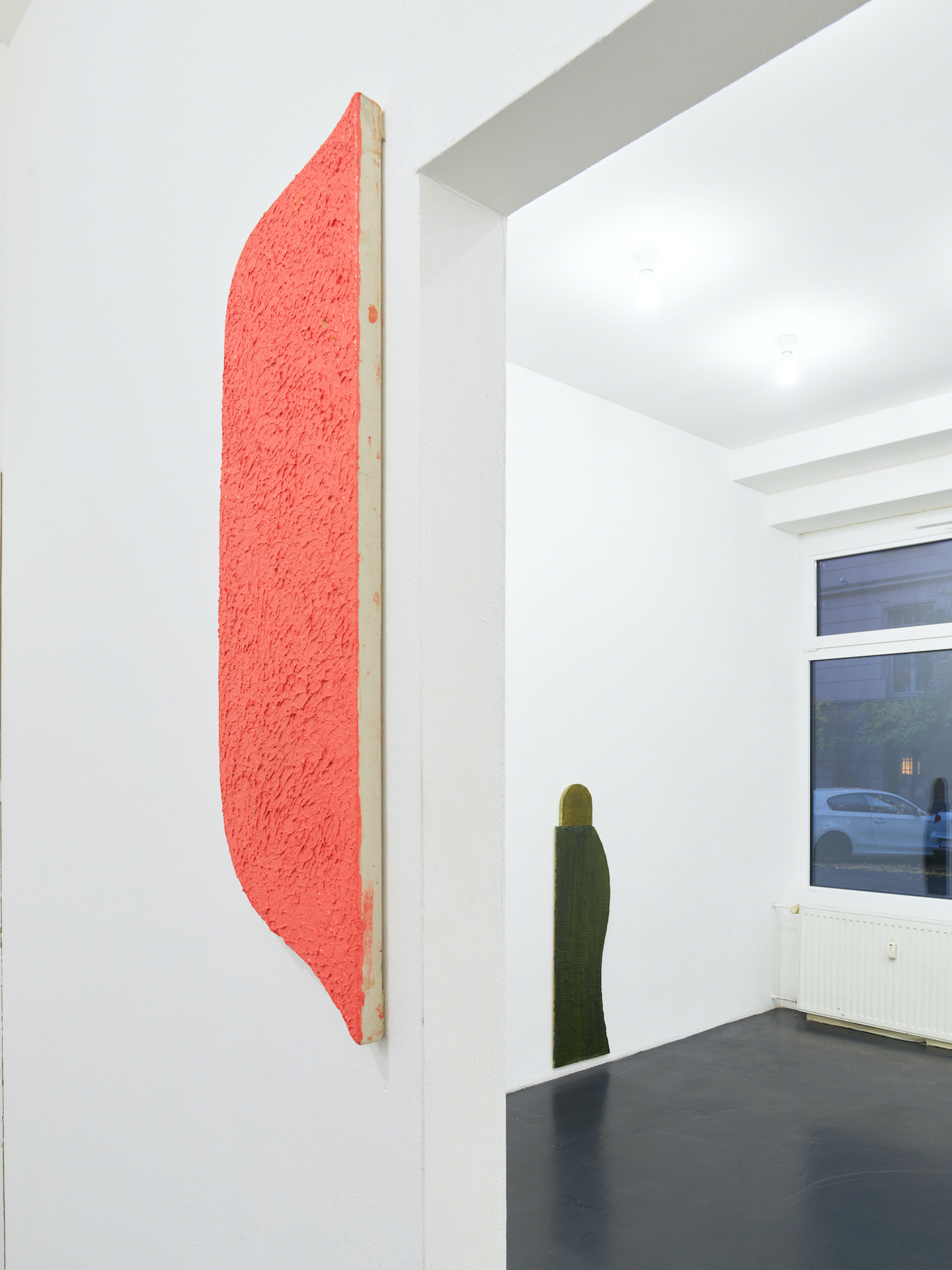 Amanda Ziemele, installation view, Natalia Hug, Cologne 2021