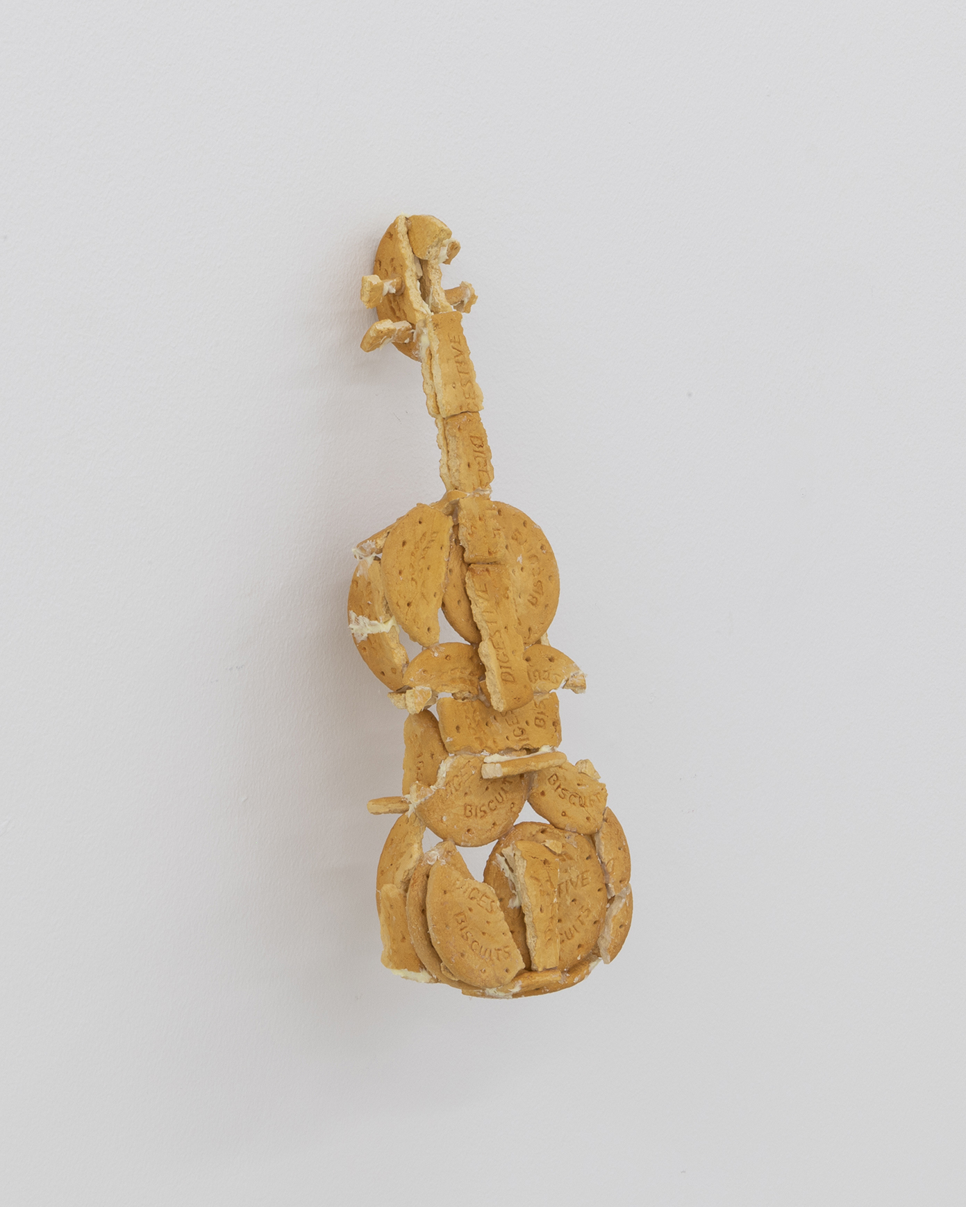 Kåre Frang, Attachments, 2021, Hand-painted Jesmonite, silicone, hot-melt glue, epoxy, varnish, 37 x 13 x 6 cm
