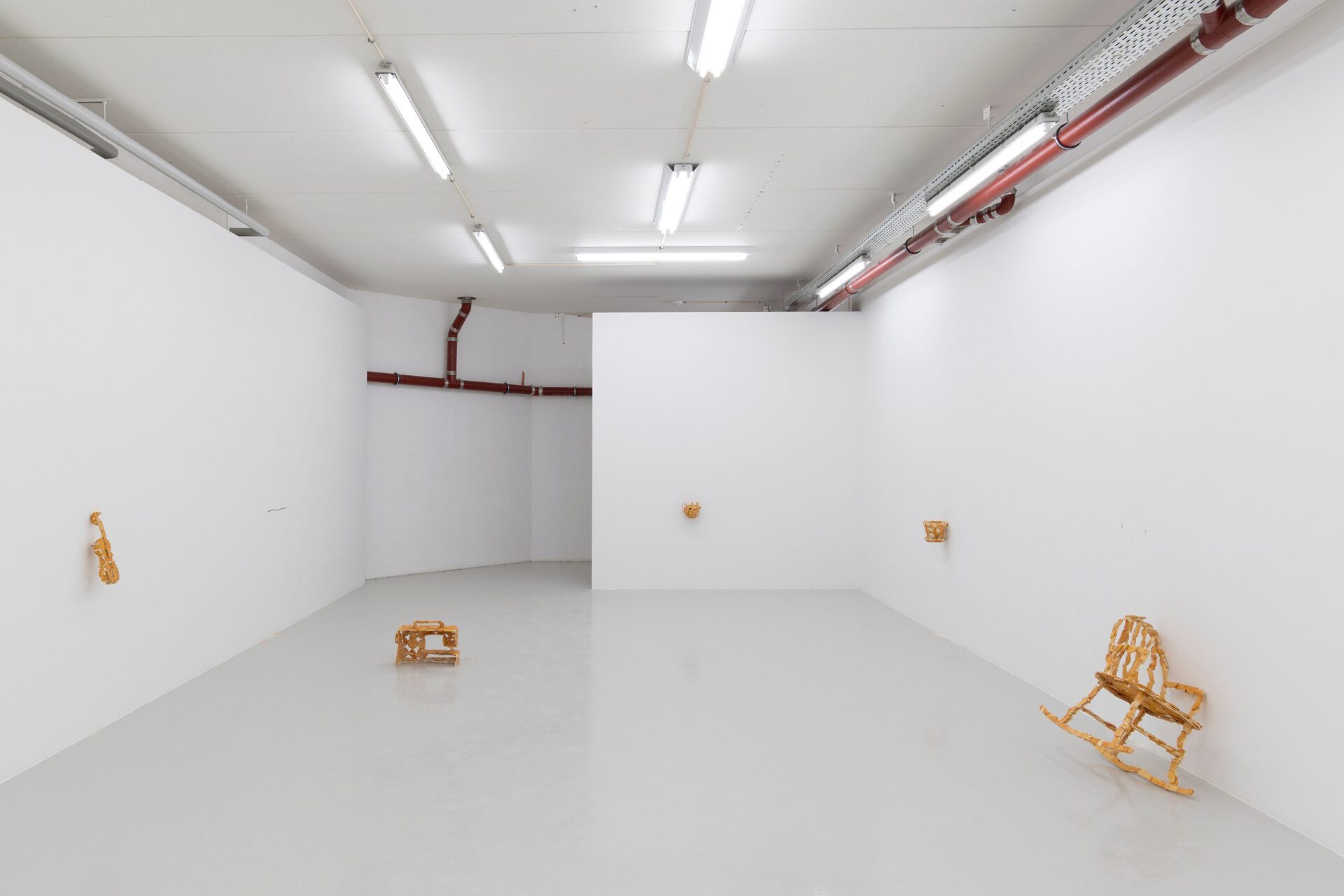 Kåre Frang, Installation view of Attachments, 26.11.2021-08.01.2022, Lagune Ouest
