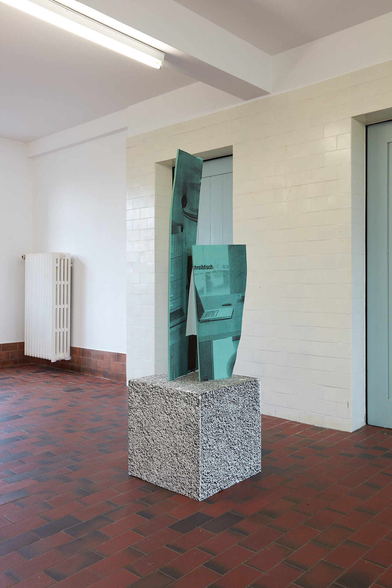 Bastien Aubry, Freedom Supermax, Silkscreen on polystyrene and plywood, 2021