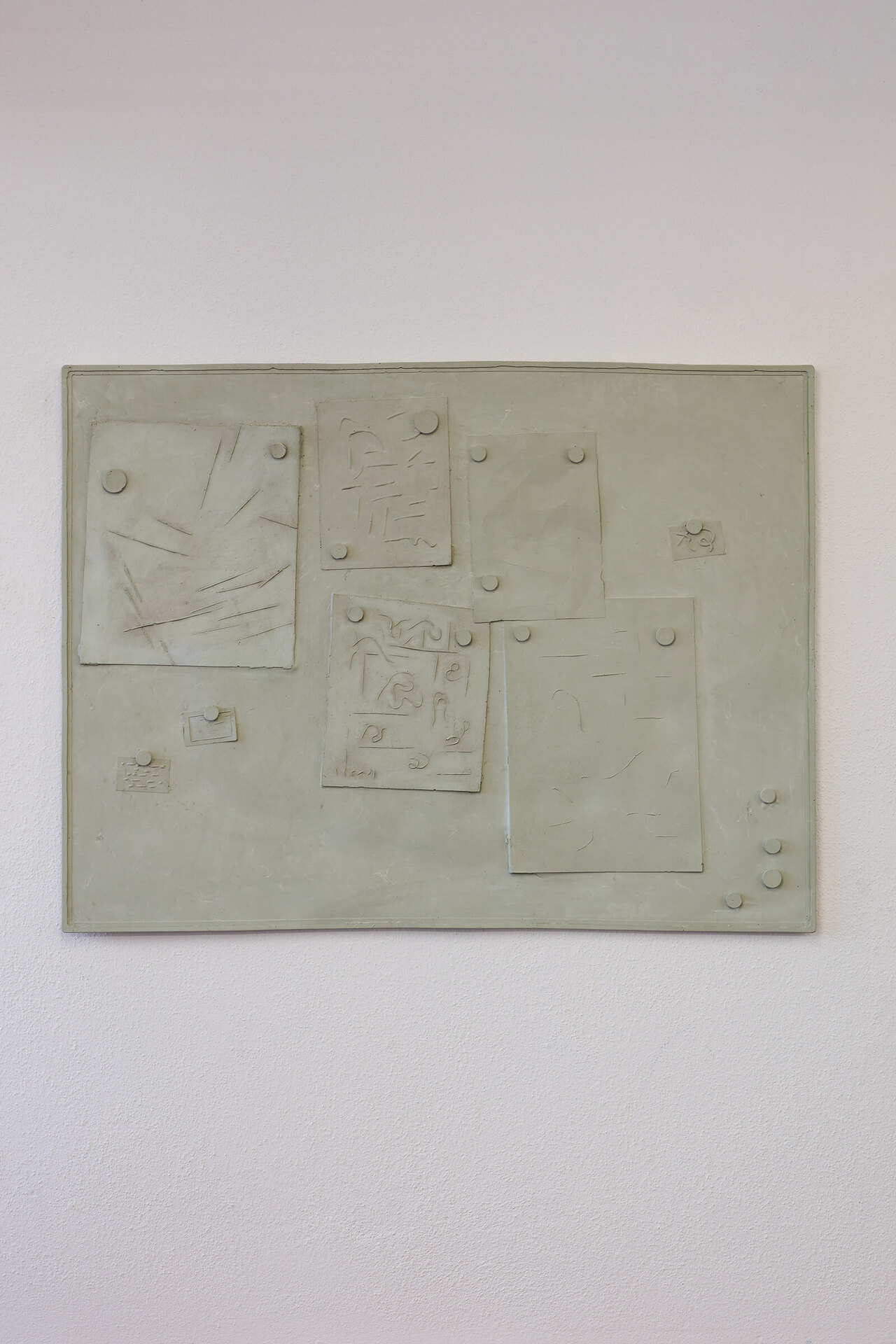 Bastien Aubry, Magnetic World, Plaster, coloured Acrystal®, 2021