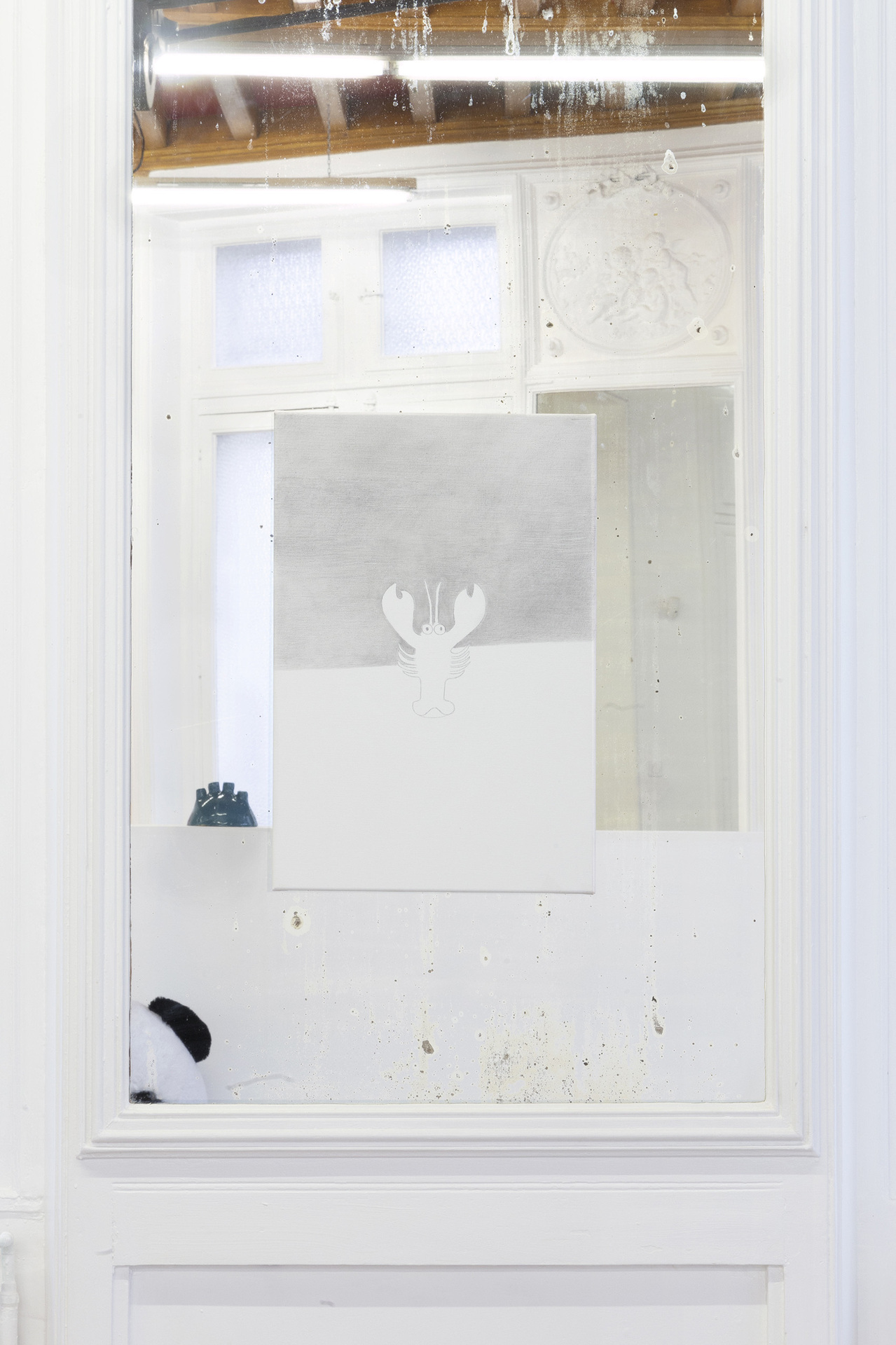 Melanie Akeret and Hélène Labadie, Decorum, exhibition view, Café des Glaces, Tonnerre