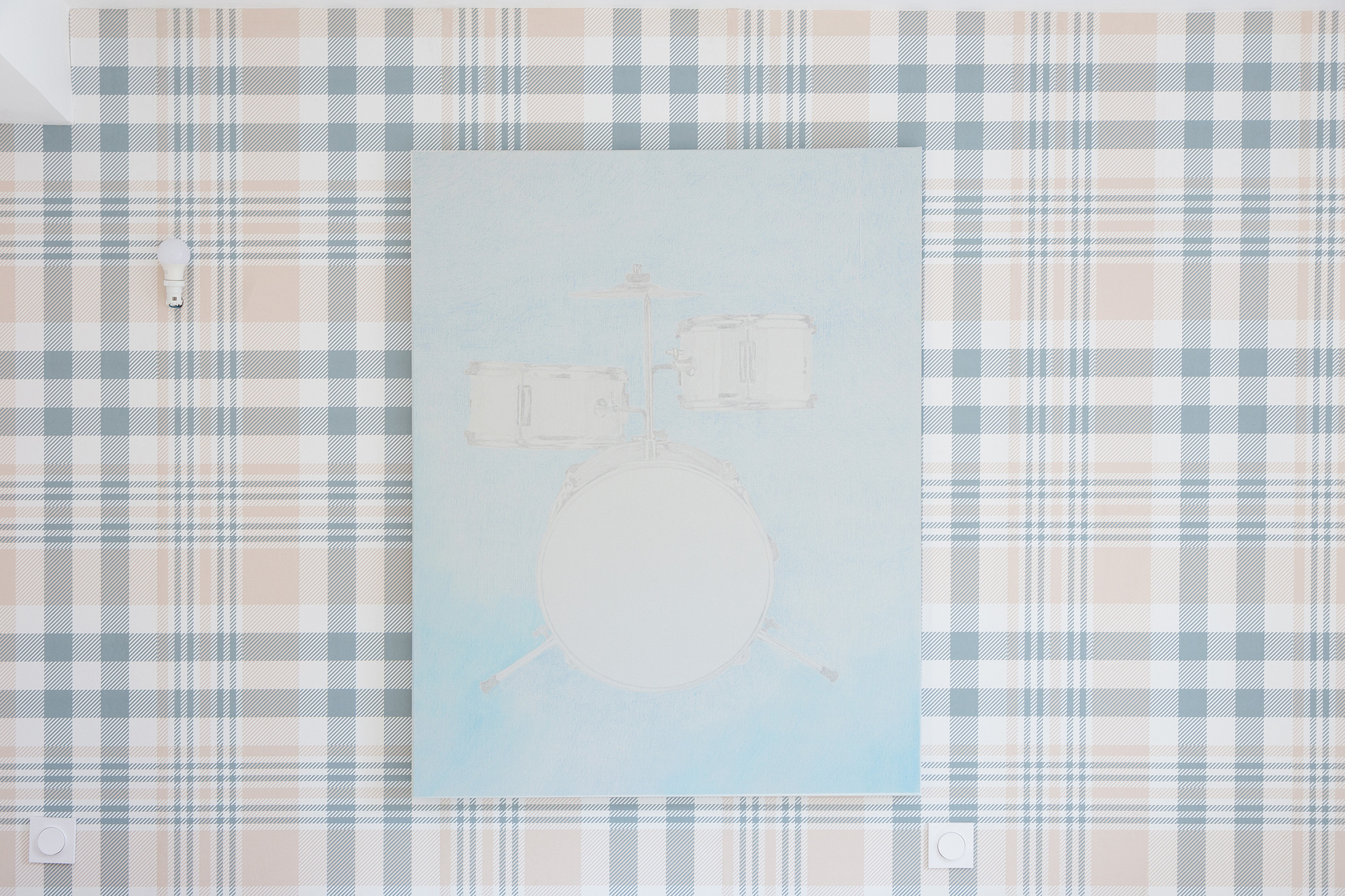 Melanie Akeret, K.o.;drums;blue, 2021
