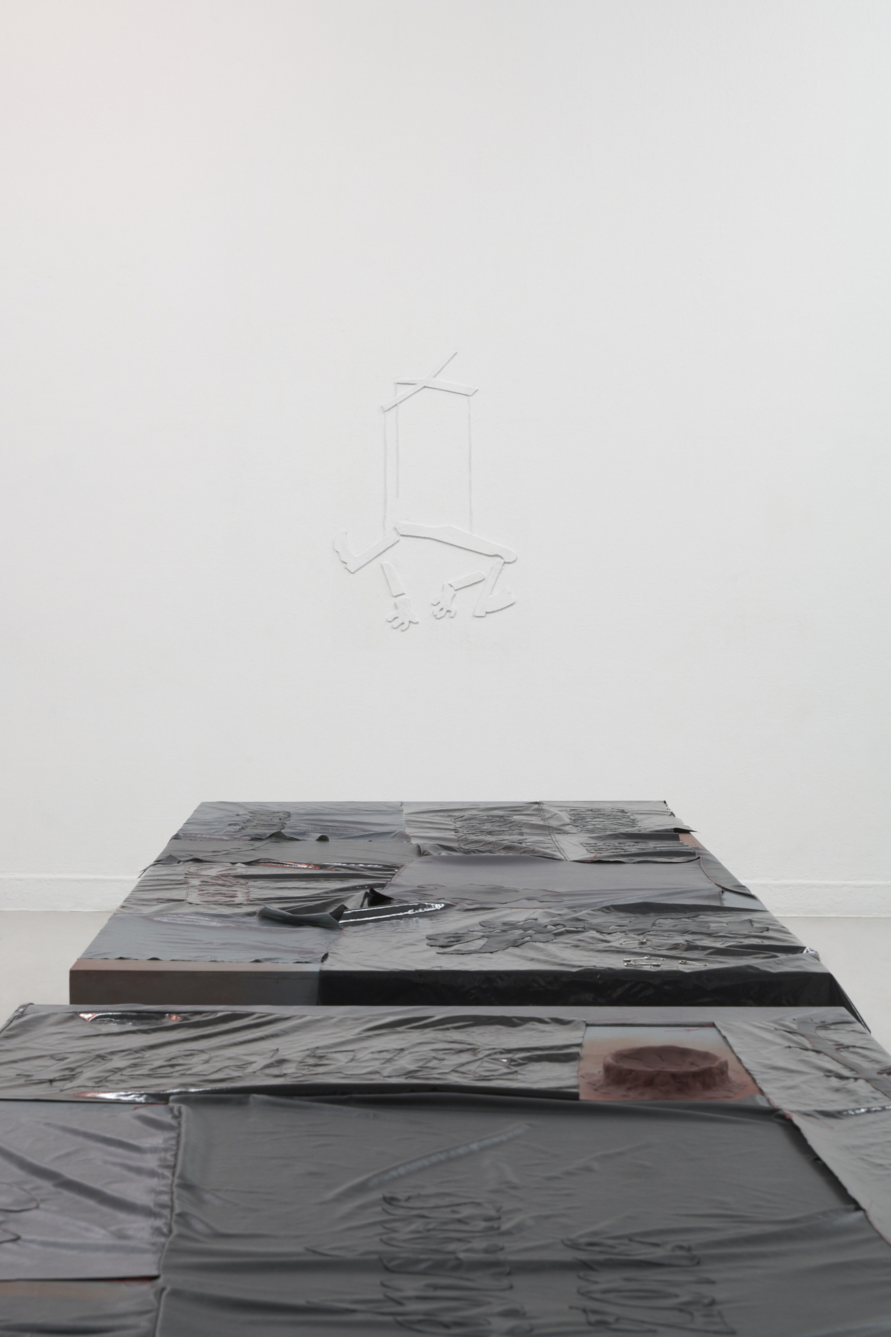Loucia Carlier, Deep Fake, 2021, exhibition view