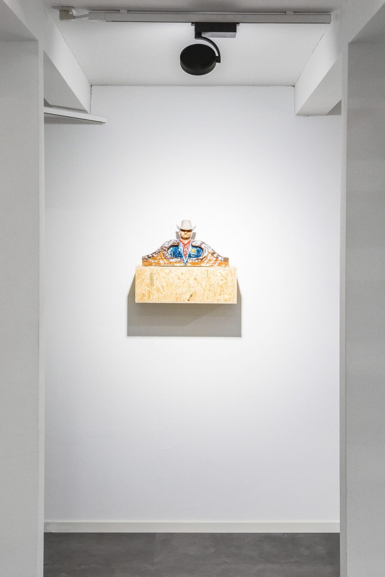 Installation view, Down the hills, Blue Velvet Projects, 2021