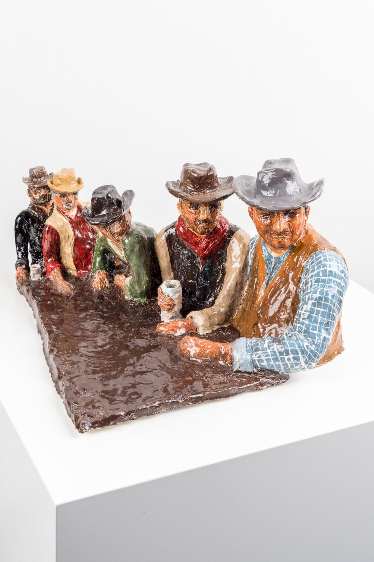 Stefania Carlotti, Welcome home boys, 2021, Ceramic, 25 × 35 × 50 cm