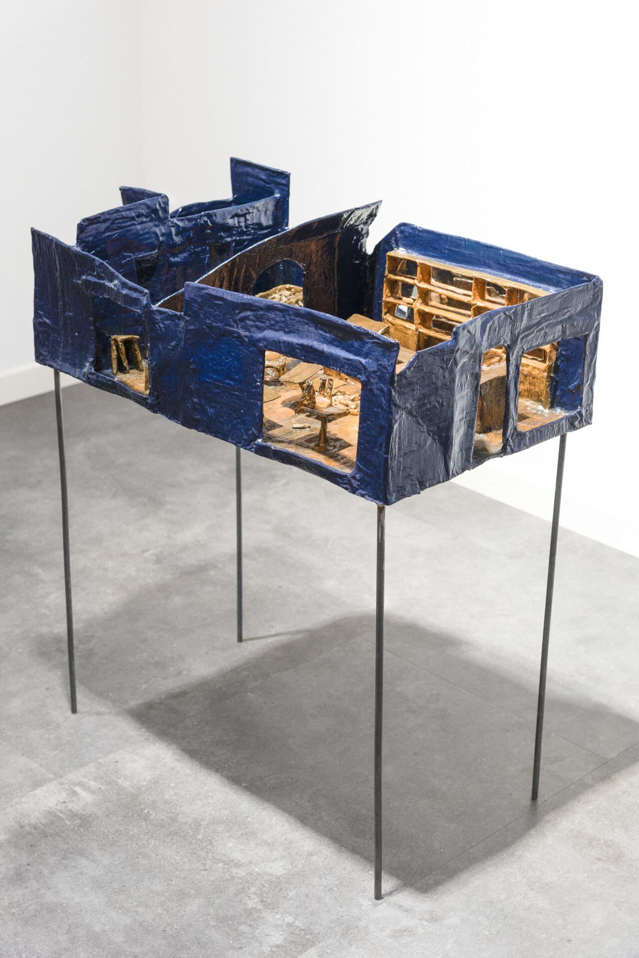 Ștefan Tănase, Delivery Trip II, 2020, Acrylic on canvas, 200 × 200 cm