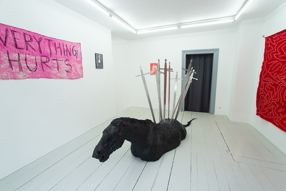 Nicolás Astorga, general view of exhibition 5.