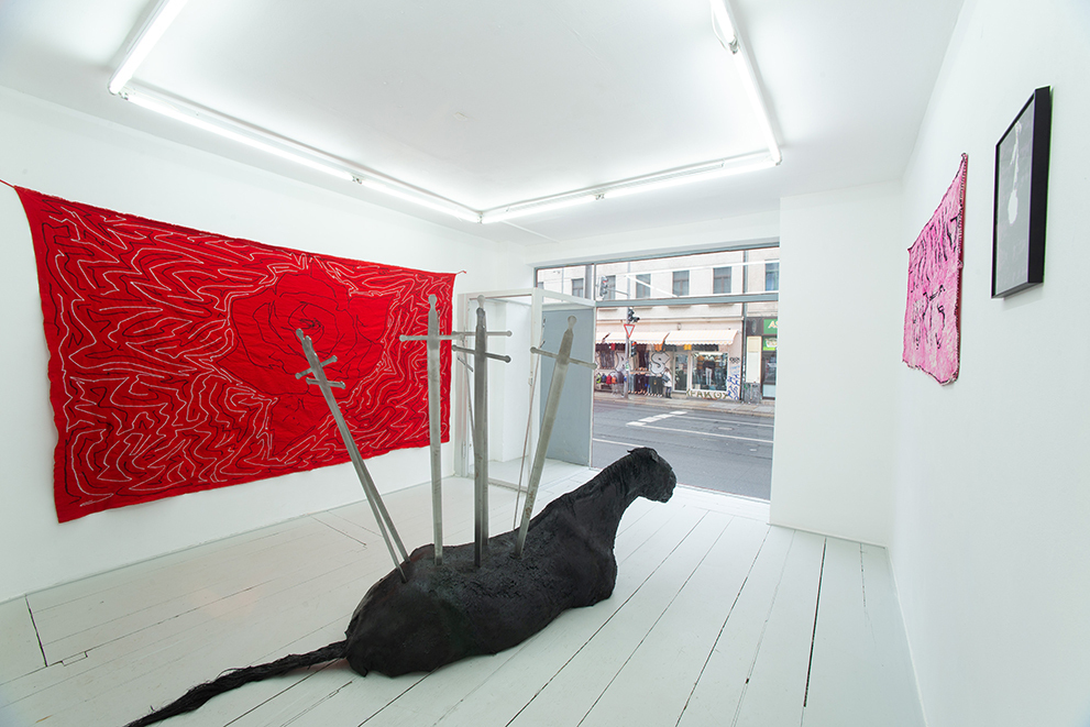 Nicolás Astorga, general view of exhibition 6.