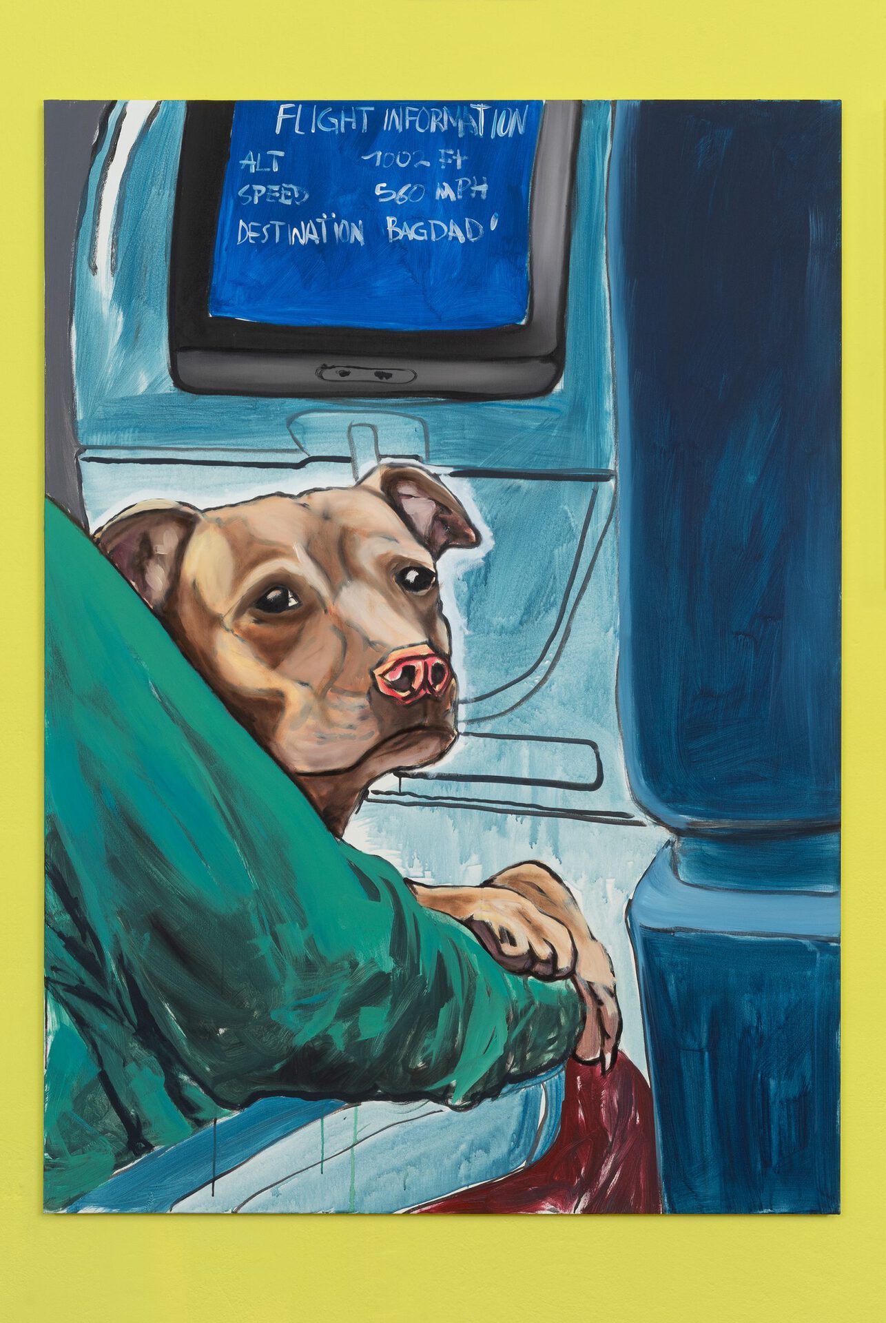 Robin Rapp, TK1726, 2021, Oil and acrylic on canvas, 170x 130 cm