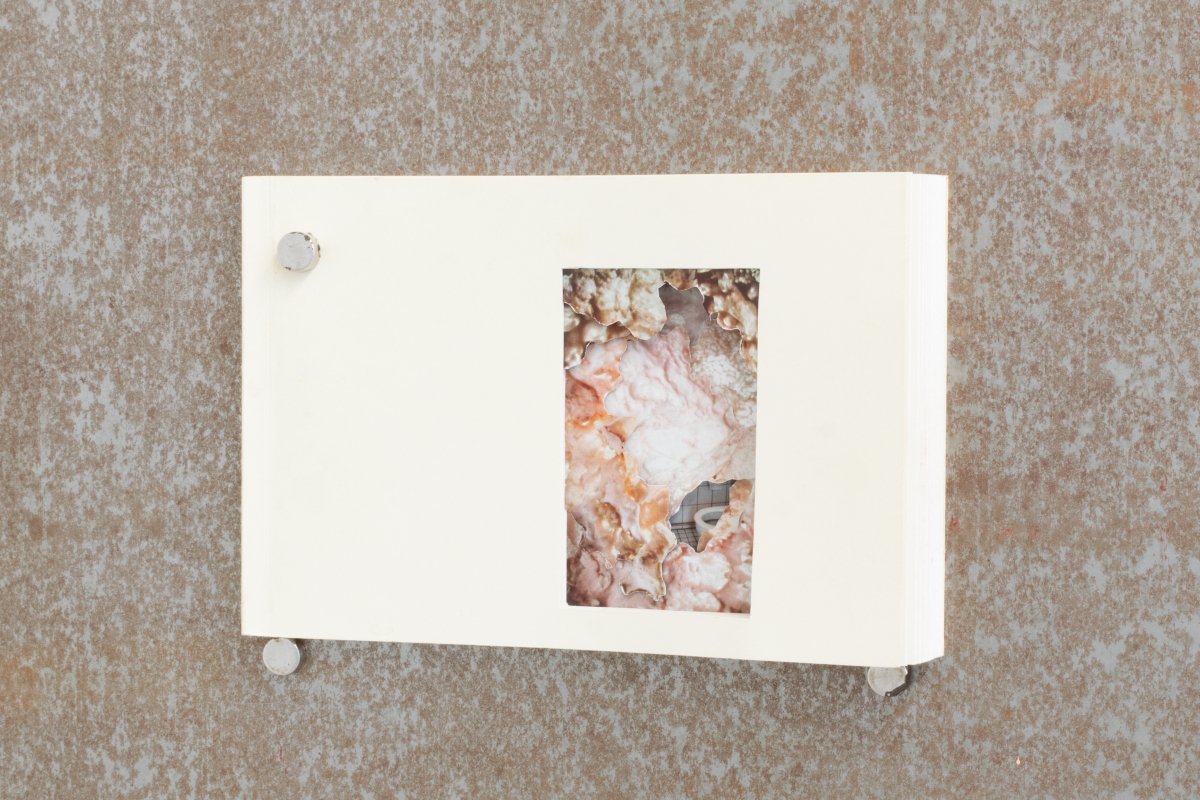 Camilla Schiegnitz, im drin drin, 2018, Digitaldruck, Tiefencollage, 13 Ebenen, 15 × 21 cm