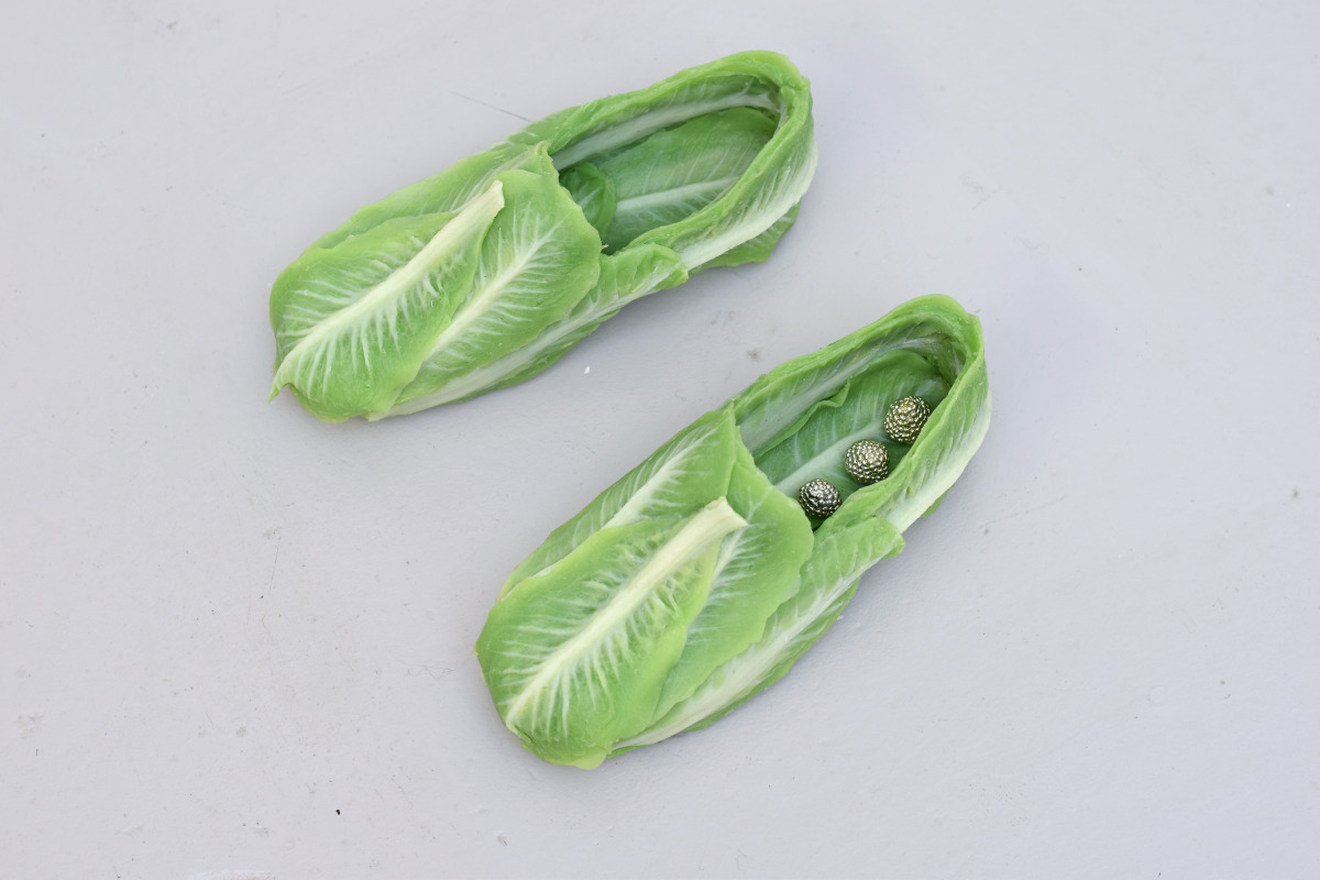 Lucila Pacheco Dehne, Companion 14, Silikon, Zinn, Schuhgröße 42