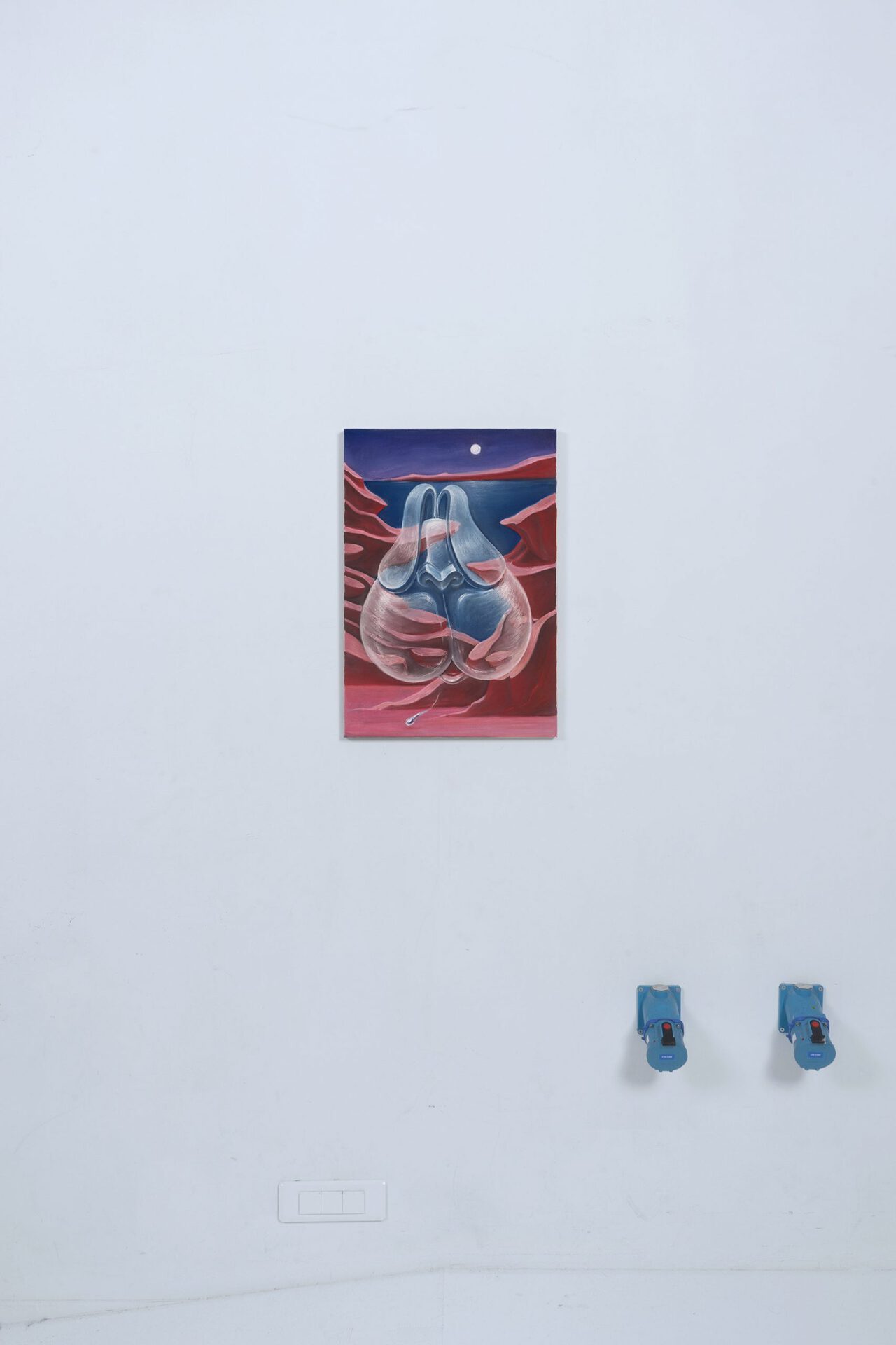 Brieuc REMY, The way of the samuraï The way of the samuraï, 2021, soft pastel on linen, 65x45cm
