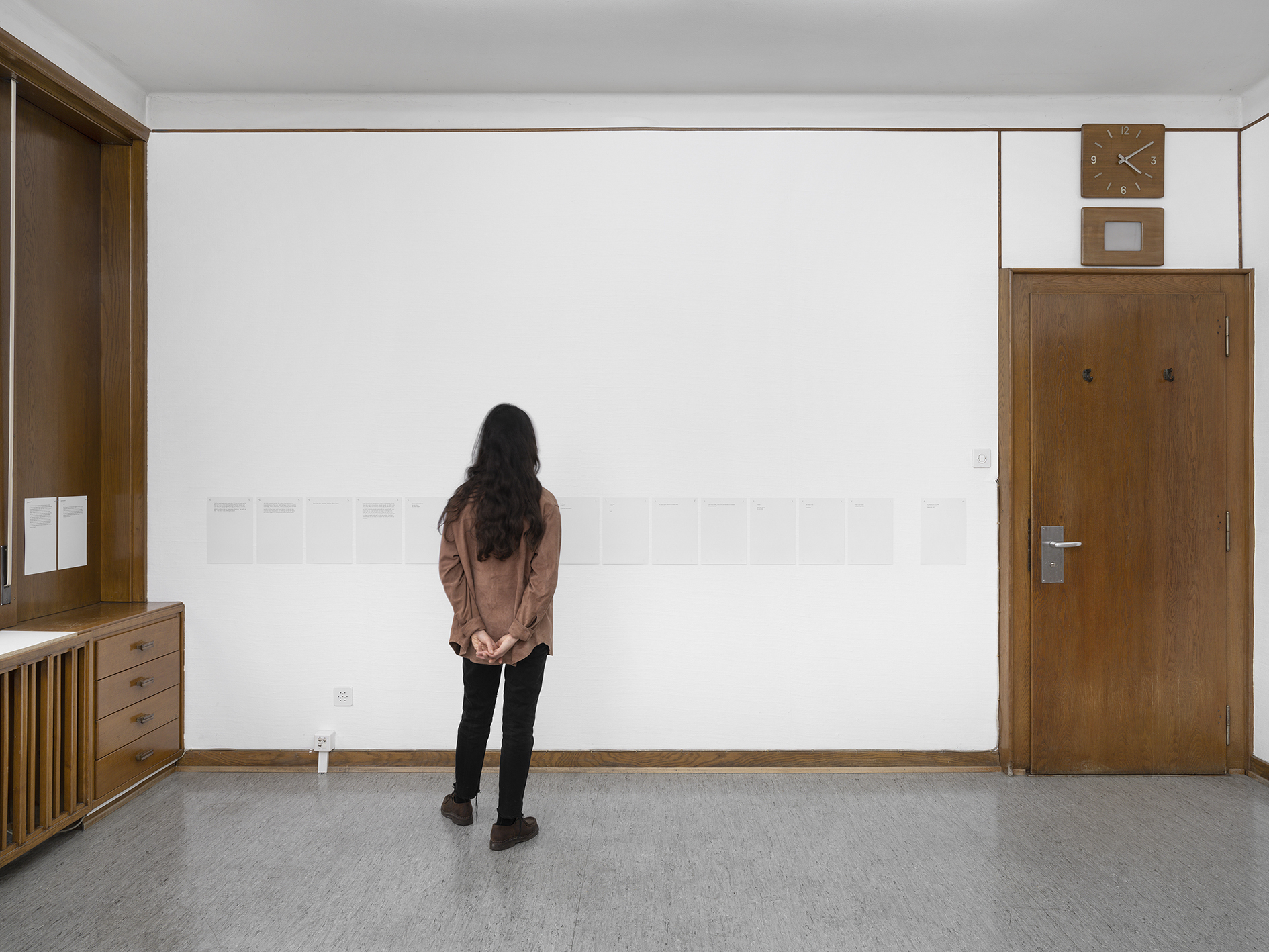 On Wards, site-specific installation, 2021